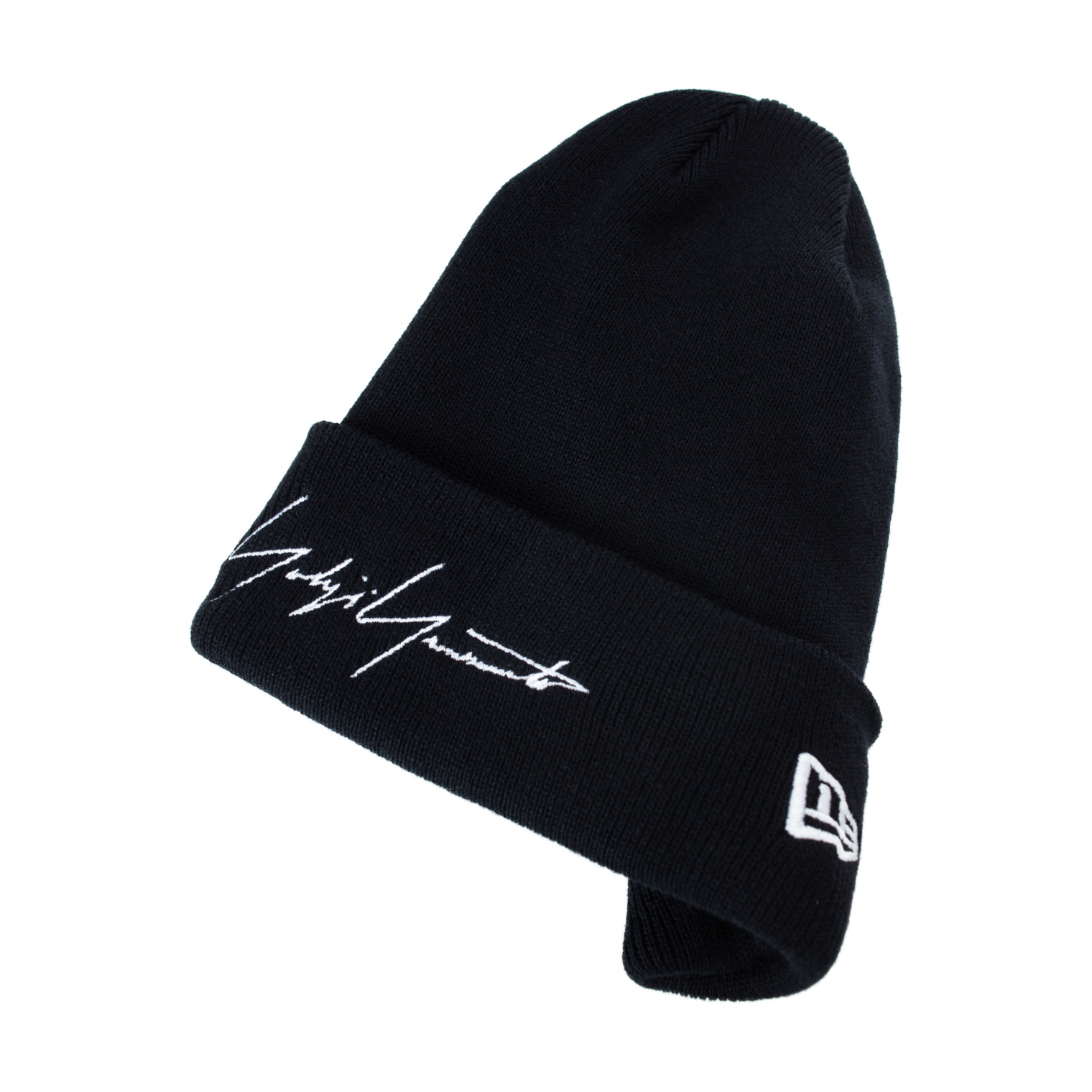 Yohji Yamamoto Logo Embroidered Beanie