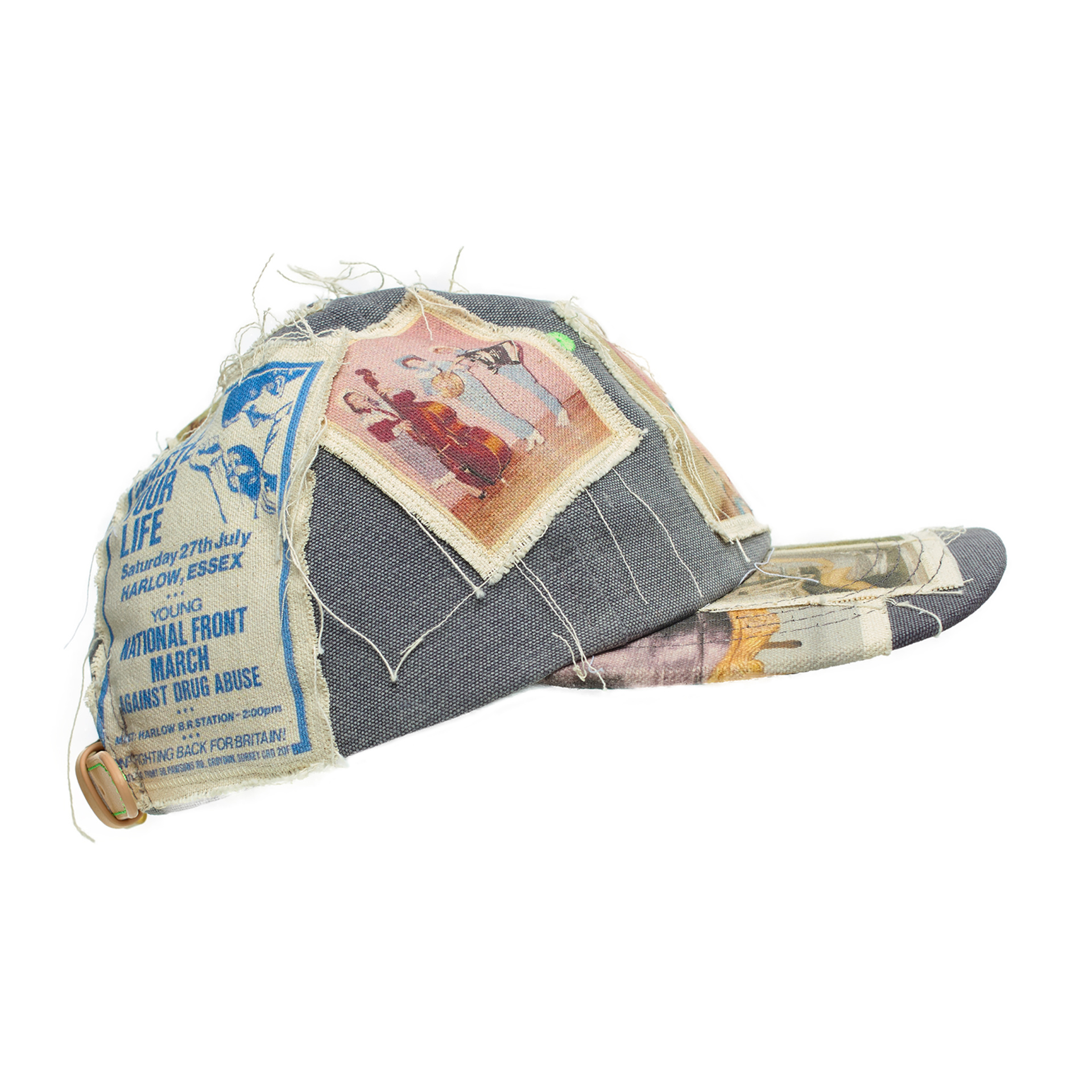 BETTER WITH AGE Grey cap with patches