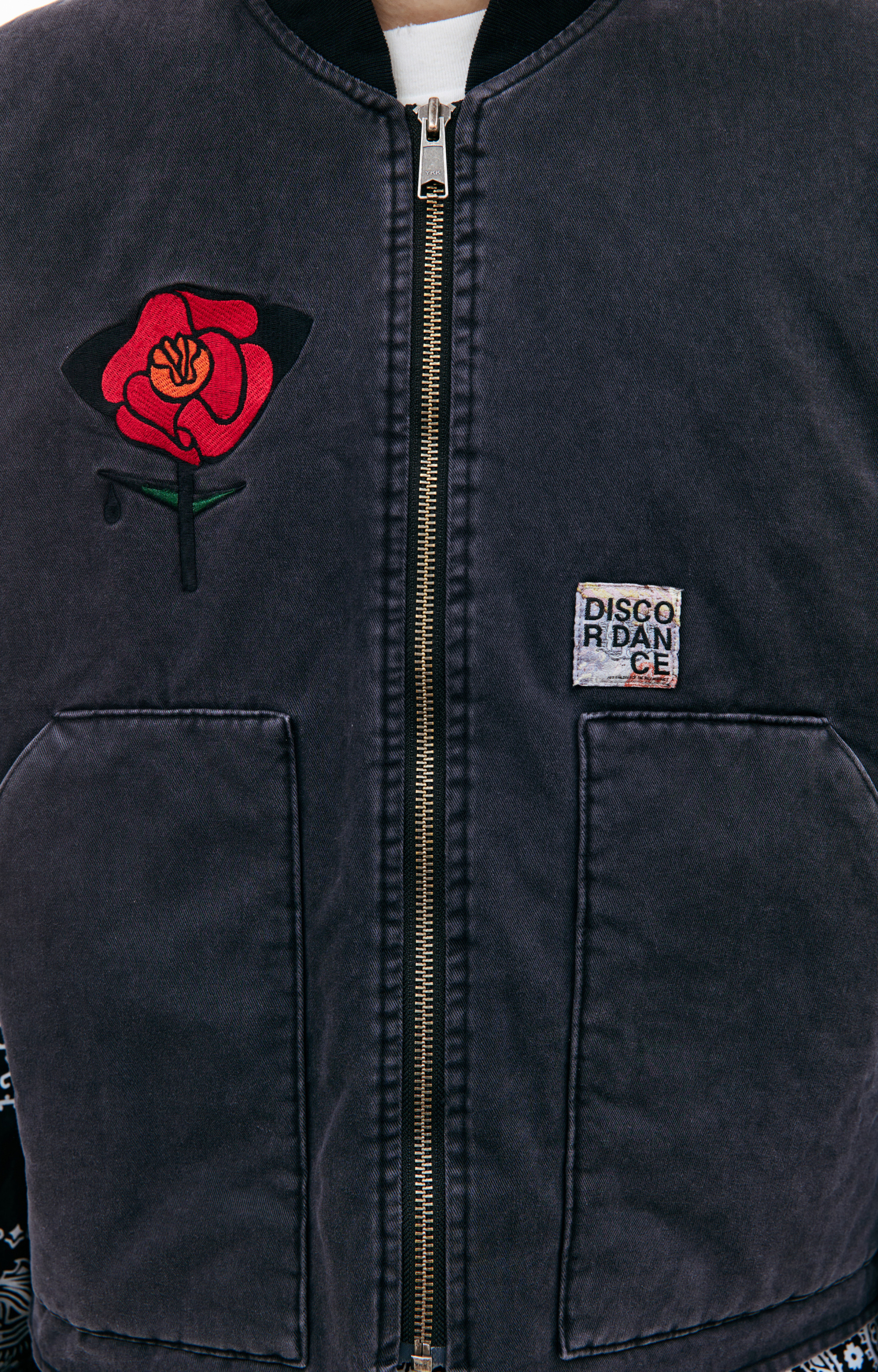 Children of the discordance Embroidered cotton vest