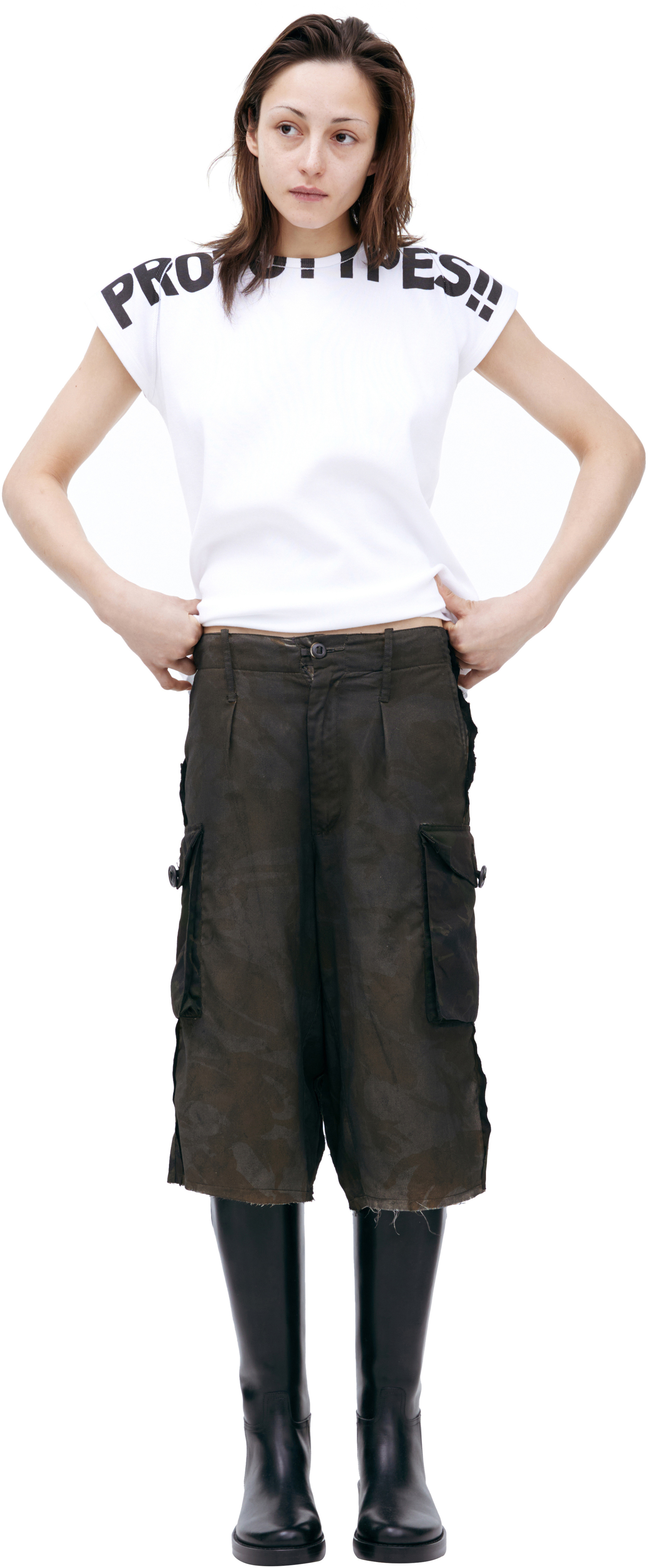 PROTOTYPES Camo Cargo Shorts