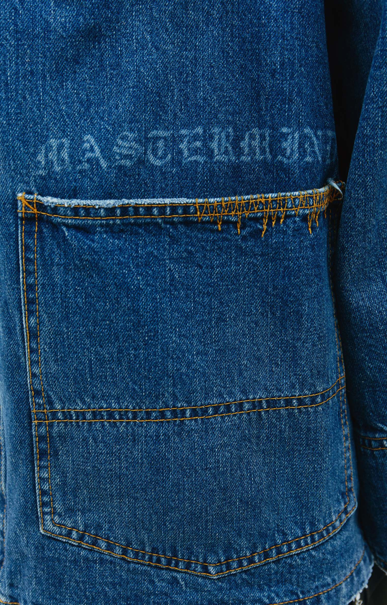 Mastermind WORLD Джинсовый пиджак с карманами