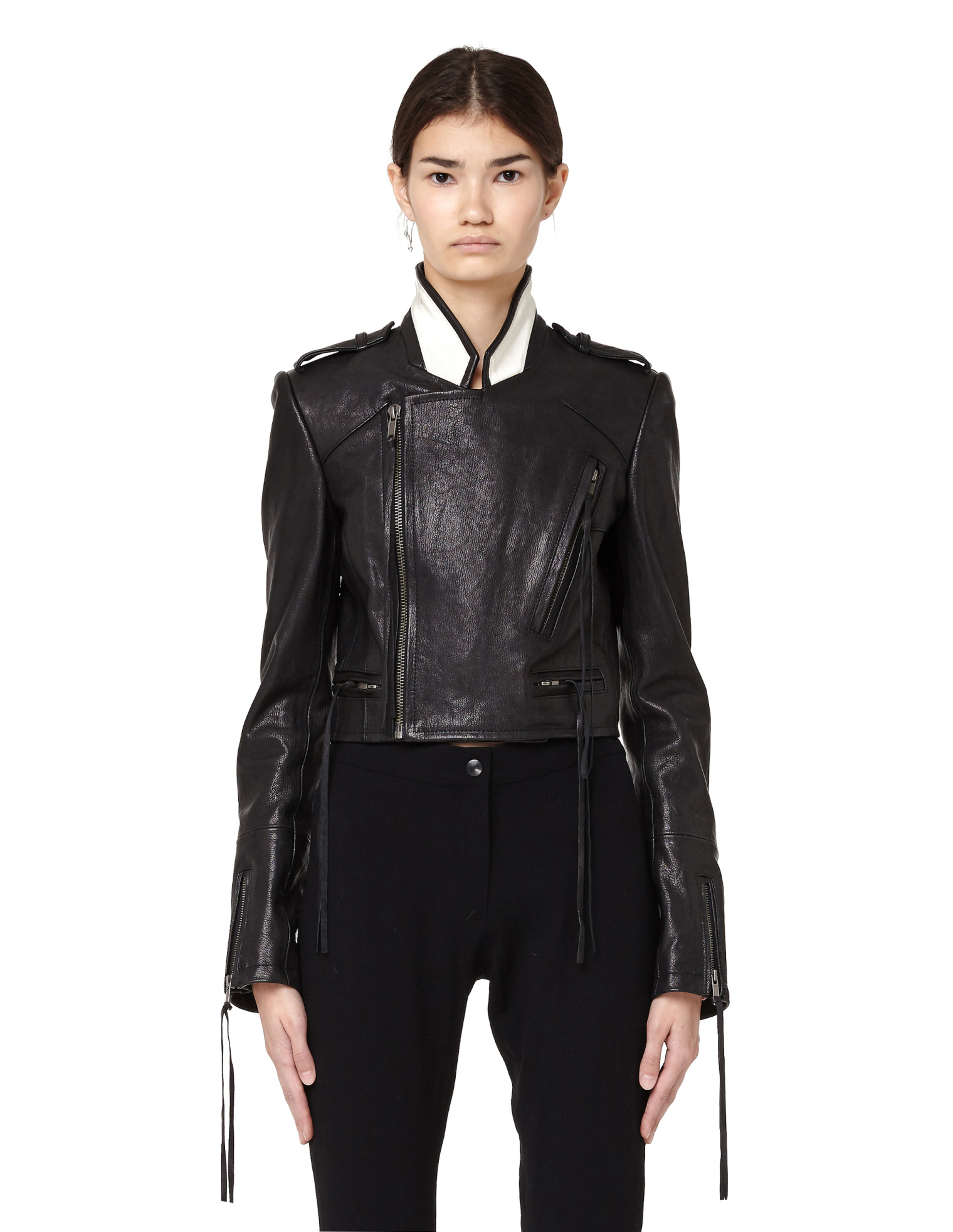 Haider Ackermann Till Death Do Us Apart Leather Jacket