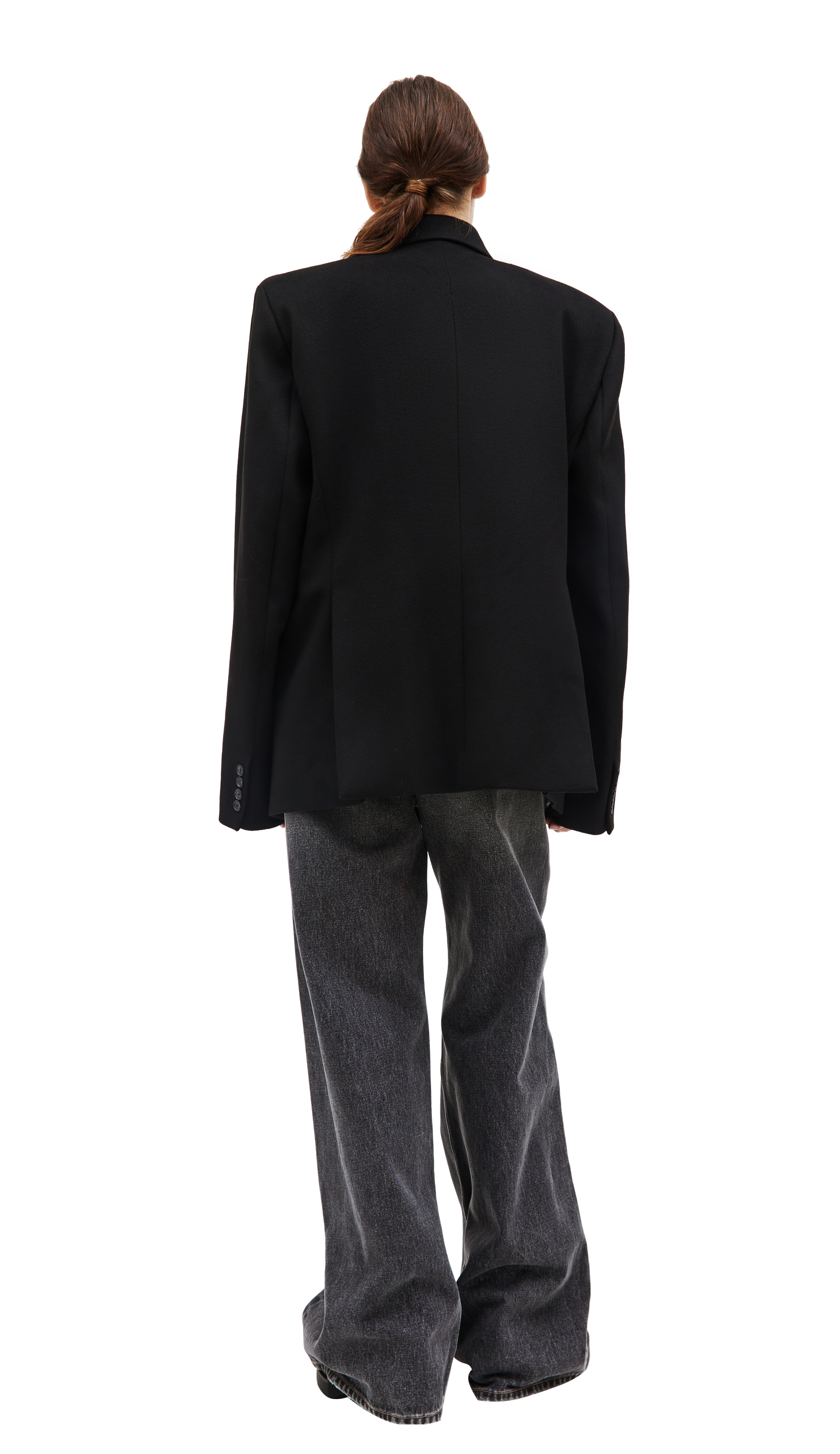 VTMNTS Black wool blazer