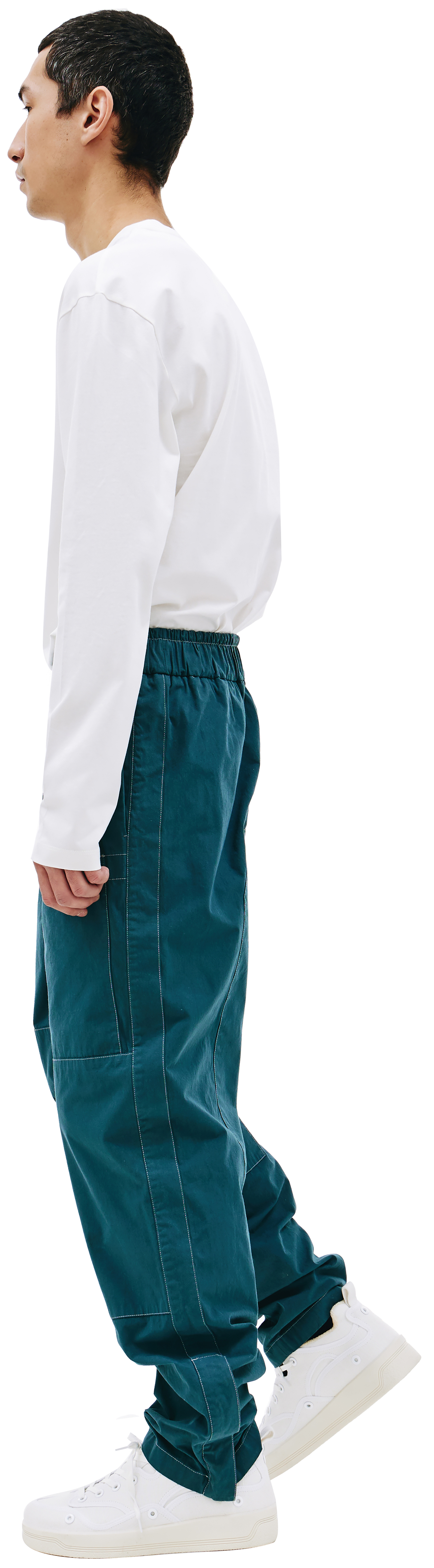 Jil Sander Pants with contrast seams