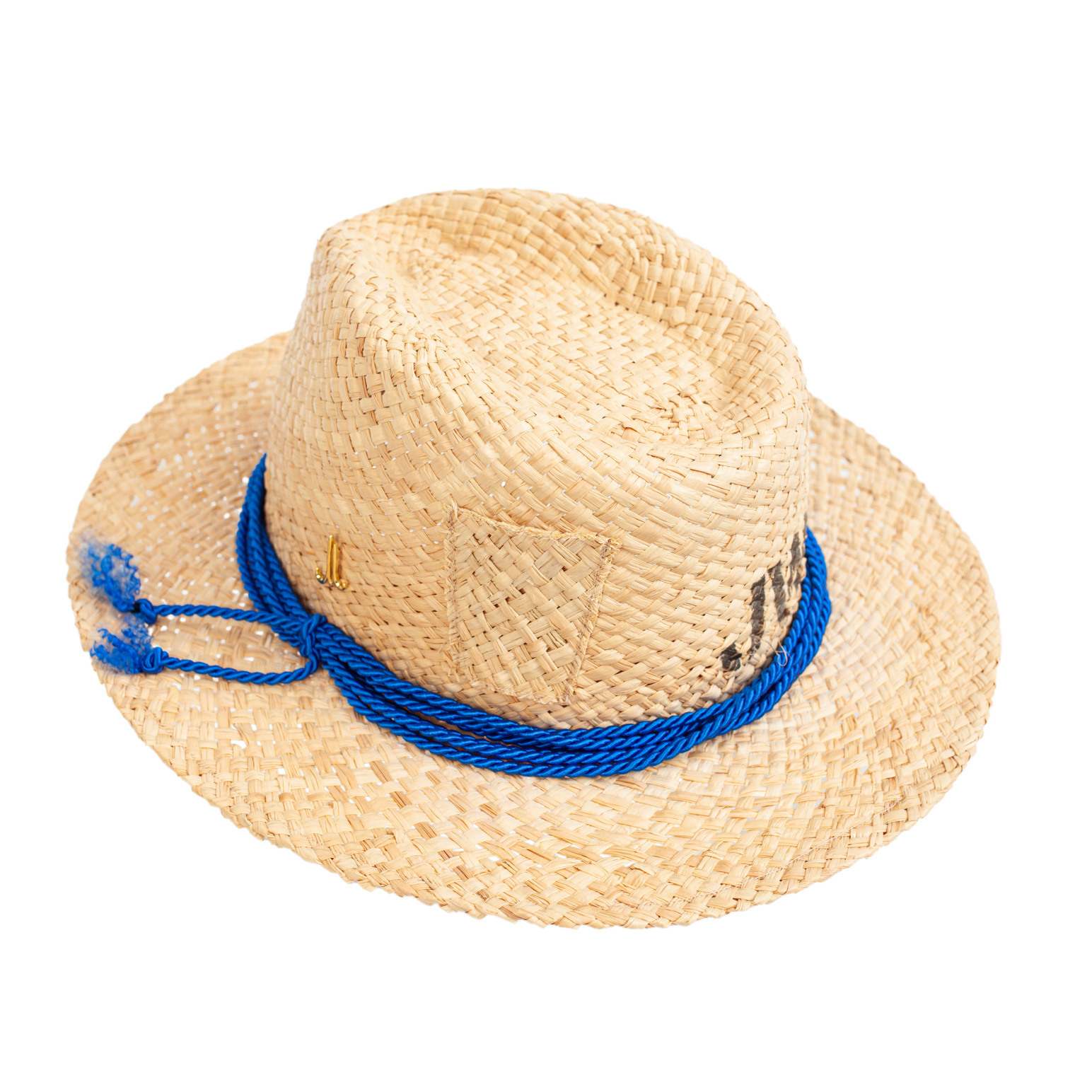 Junya Watanabe Woven raffia sunhat