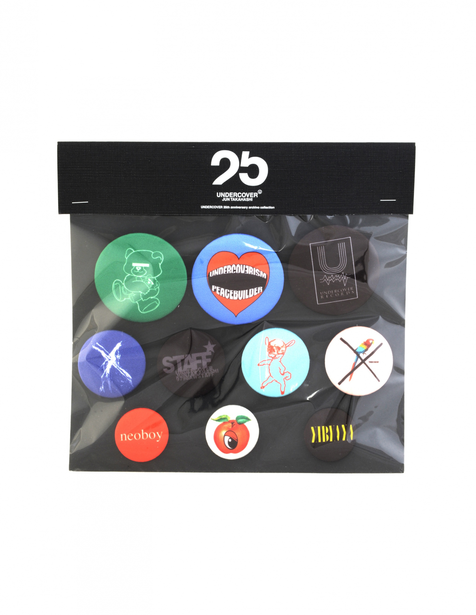 Undercover Button badges set