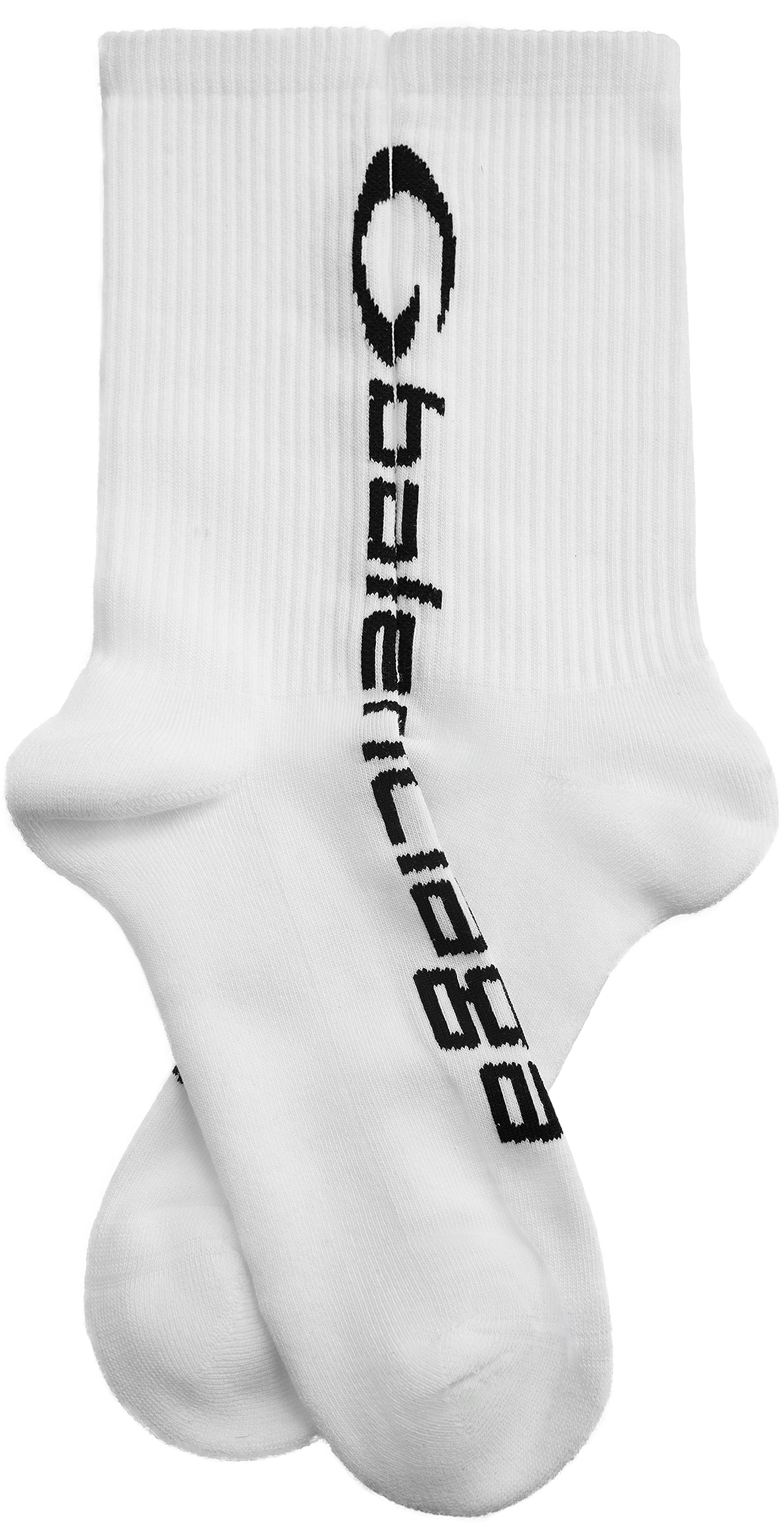 Balenciaga White logo socks