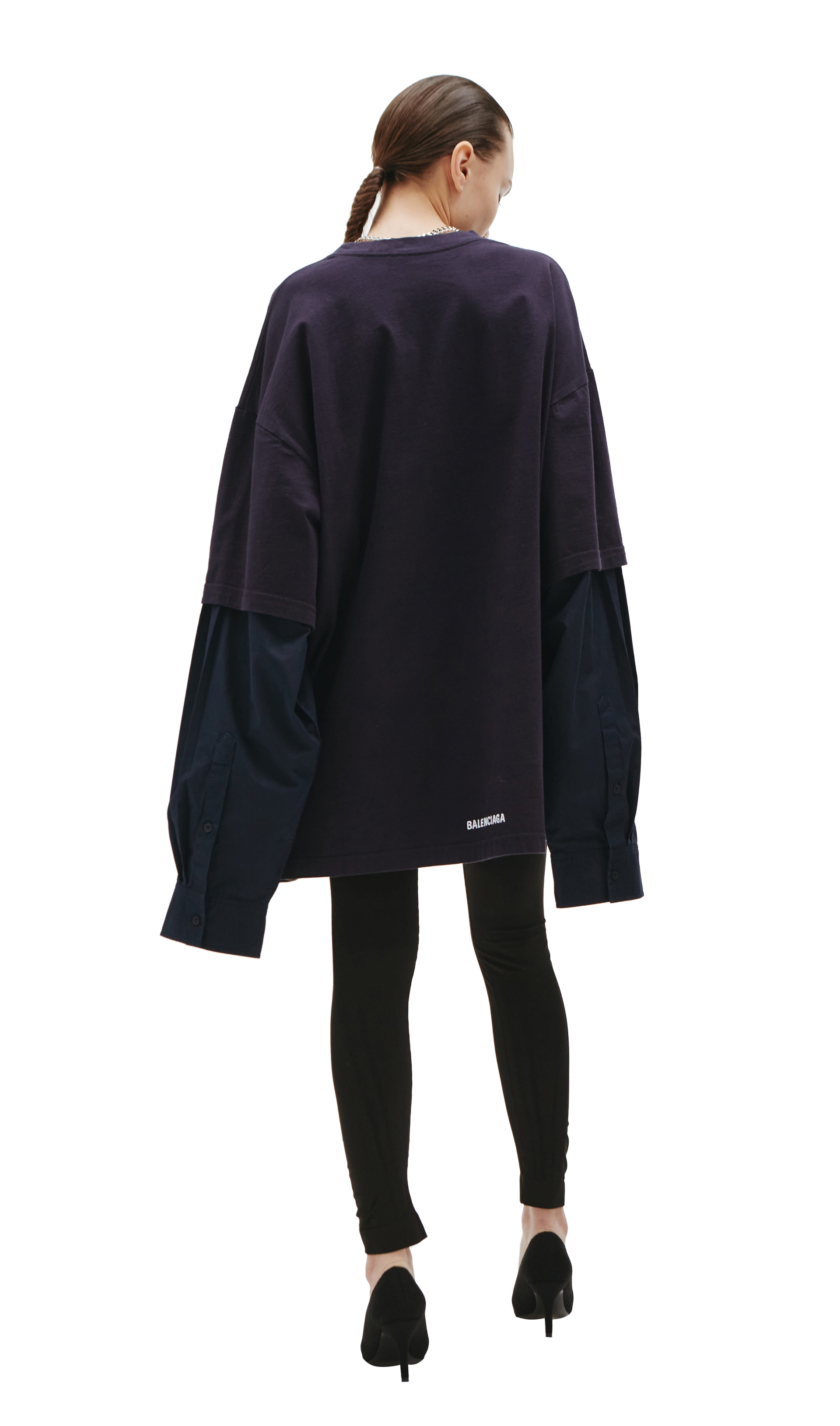 Balenciaga Cotton Layered Longsleeve