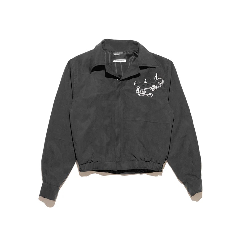 Enfants Riches Déprimés Black embroidered jacket