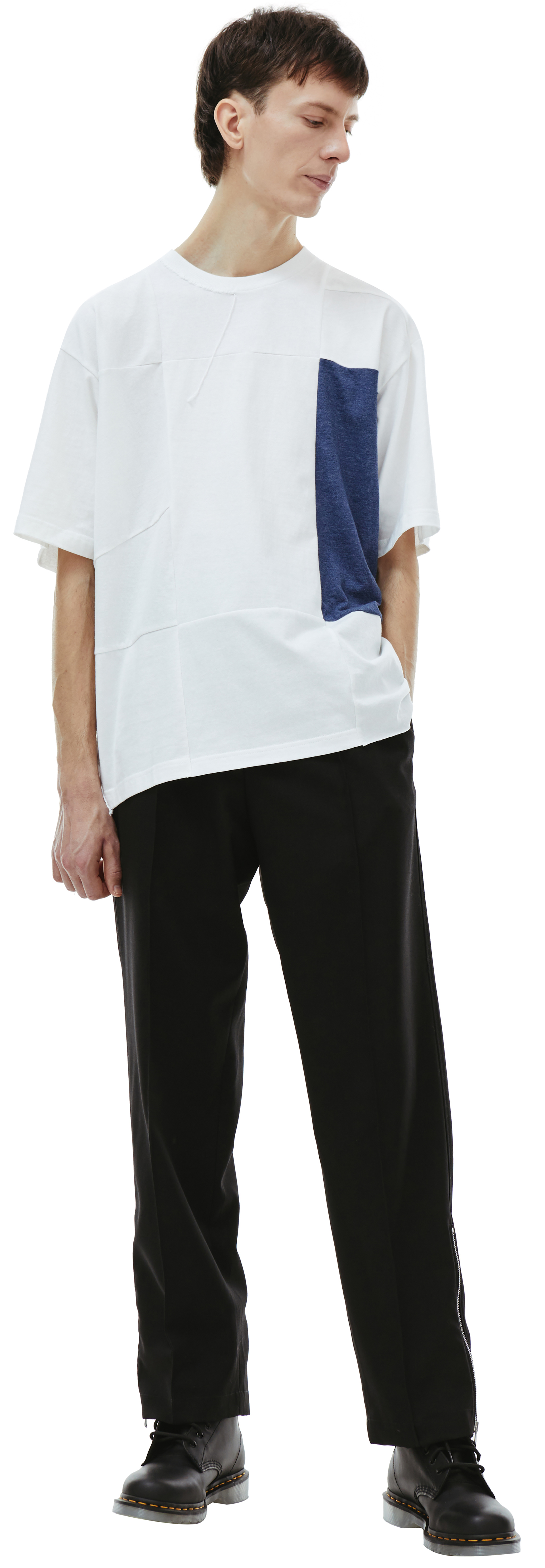 Children of the discordance Cotton patchwork t-shirt