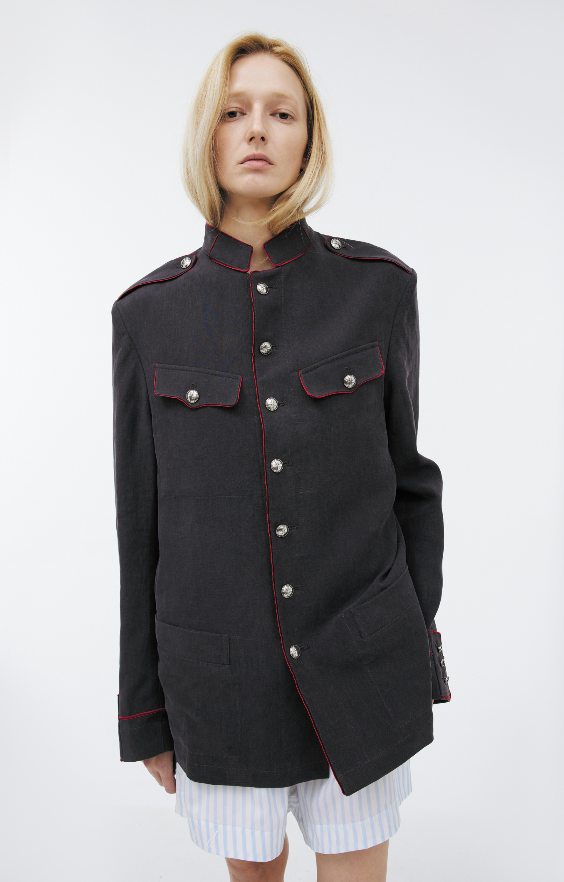 Enfants Riches Déprimés LINEN FIREMAN BLAZER