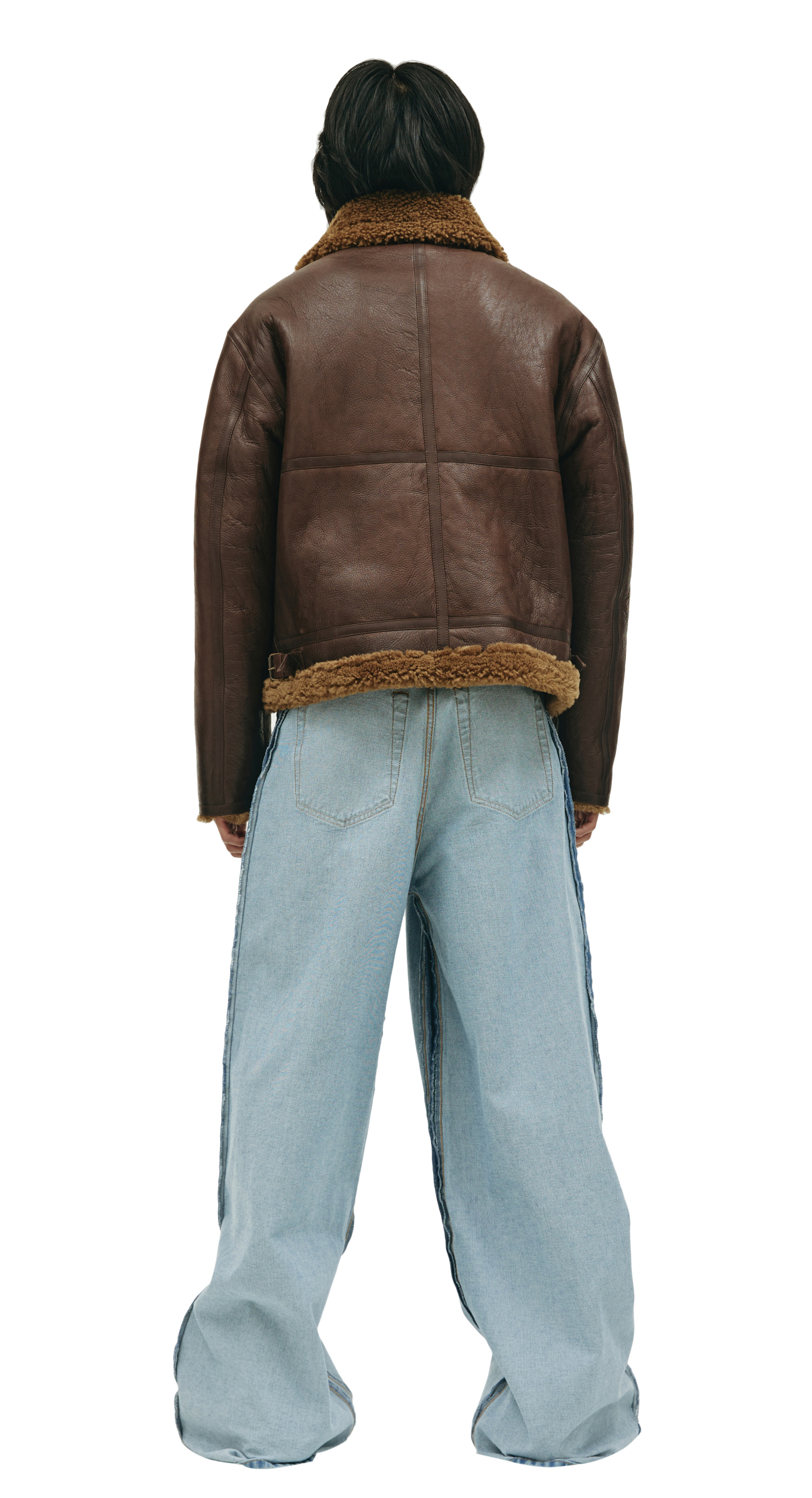 VETEMENTS Двусторонняя дубленка