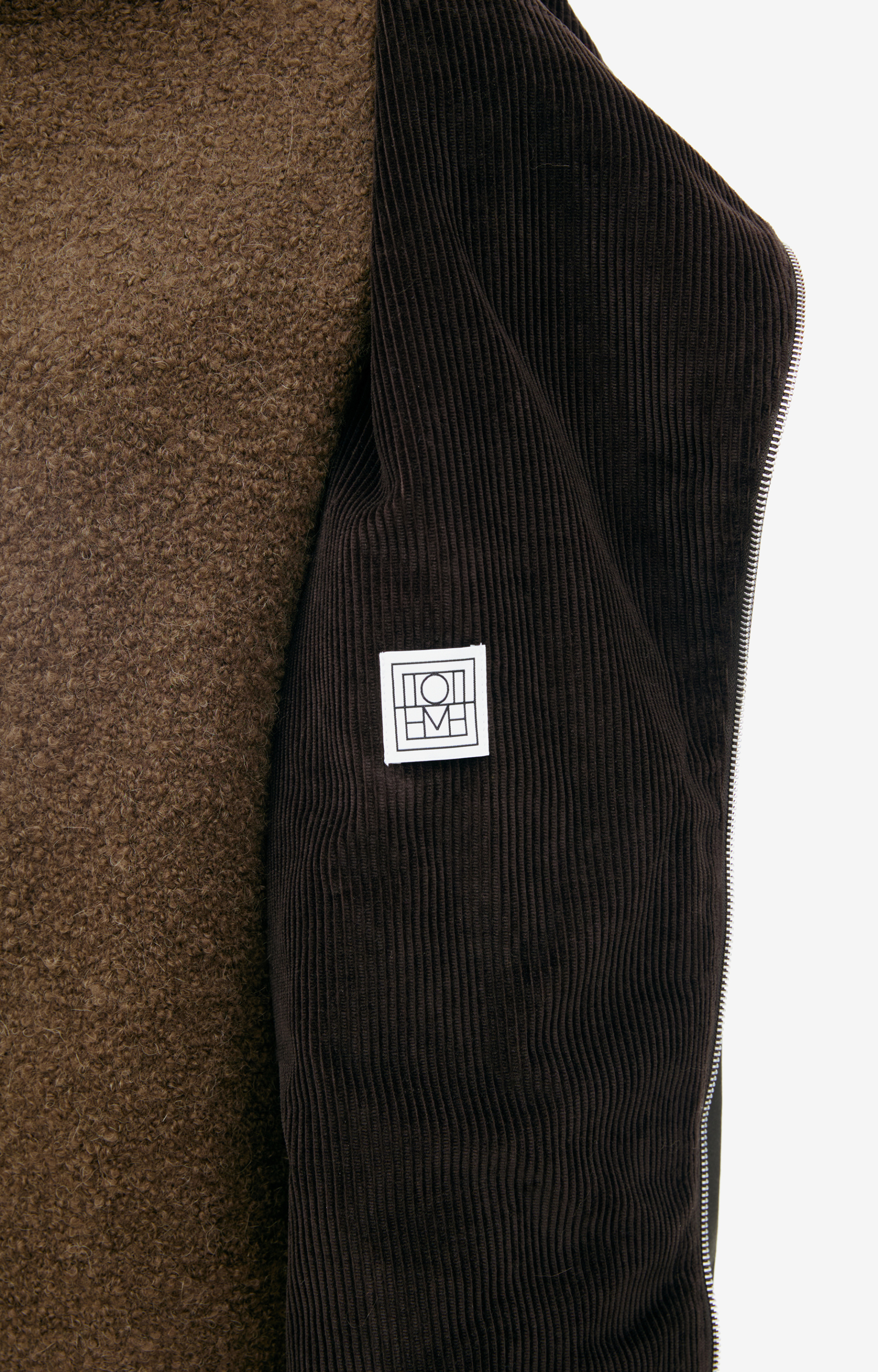 TOTEME Khaki zipper jacket