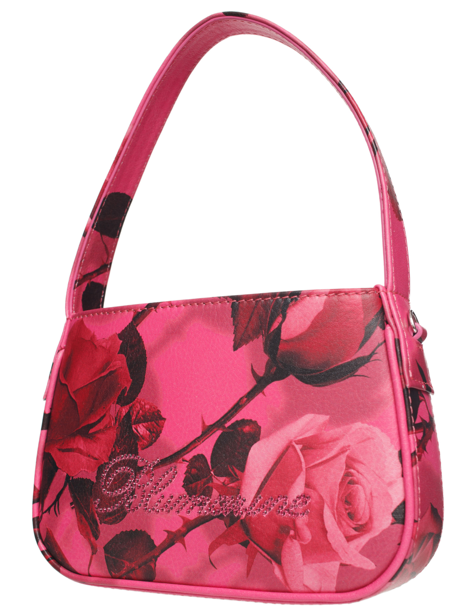 Blumarine Borsa mini bag with rhinestone logo