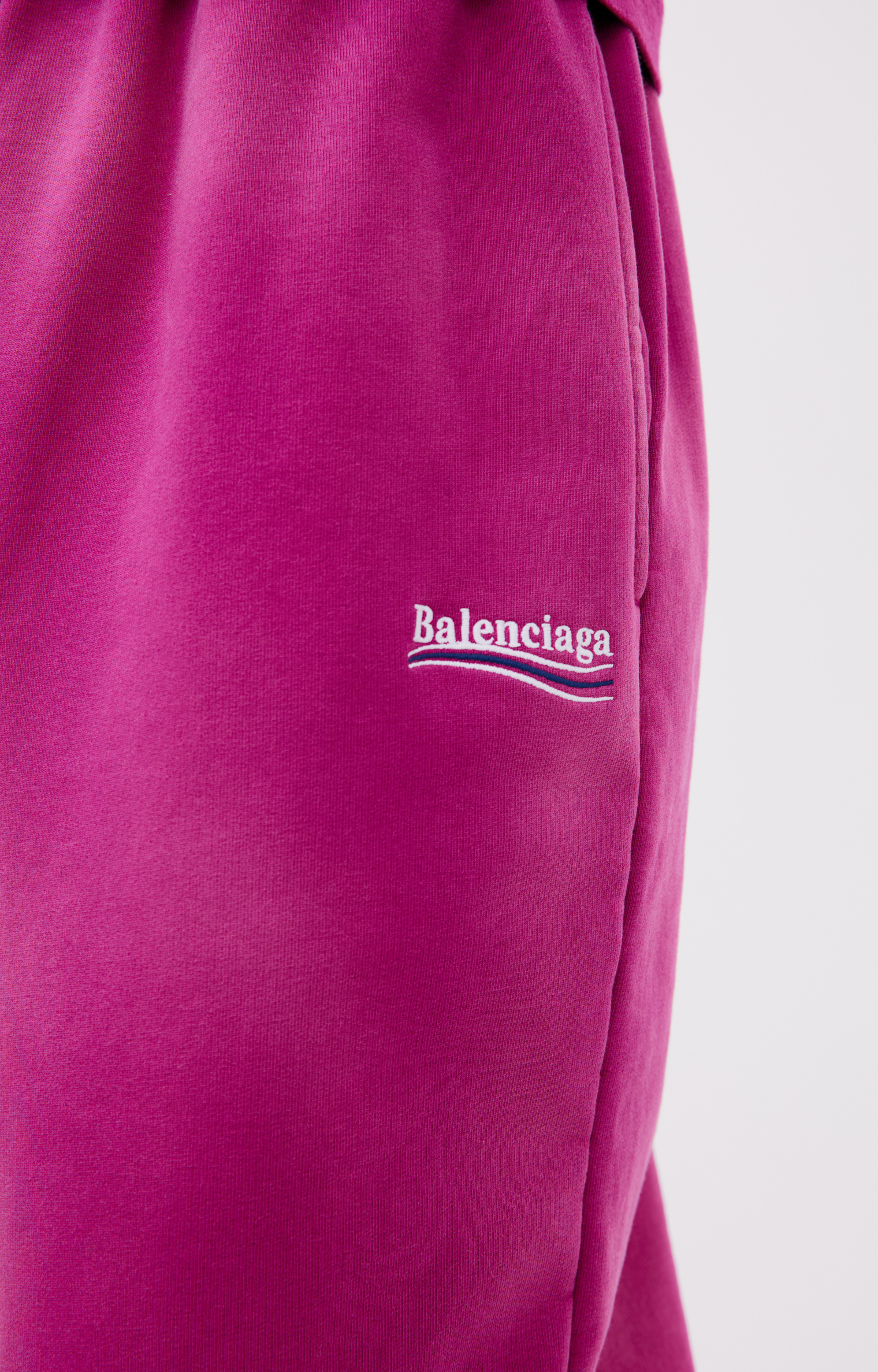 Balenciaga Pink logo sweatpants