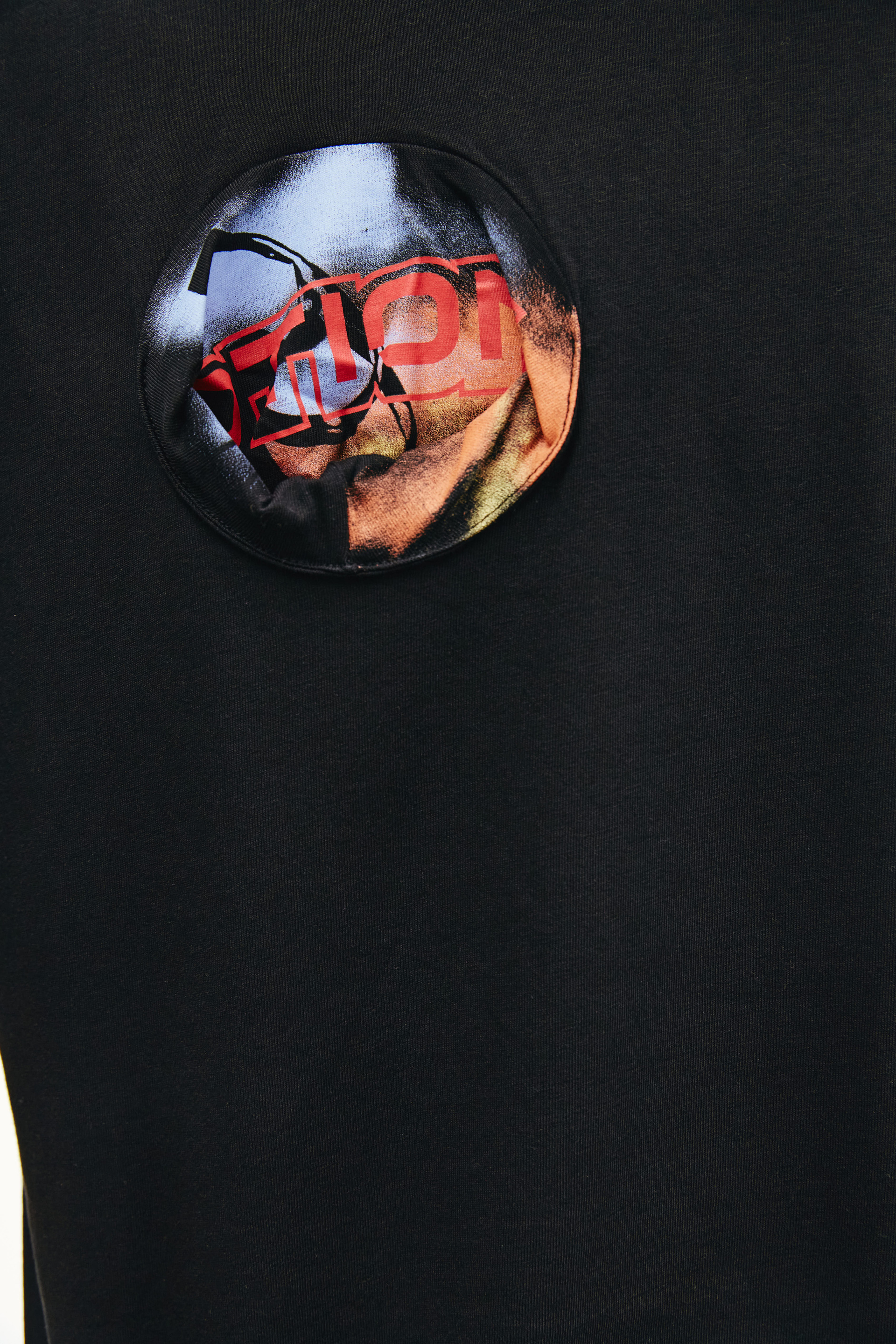 Raf Simons Oversized T-Shirt with Printed Pocket