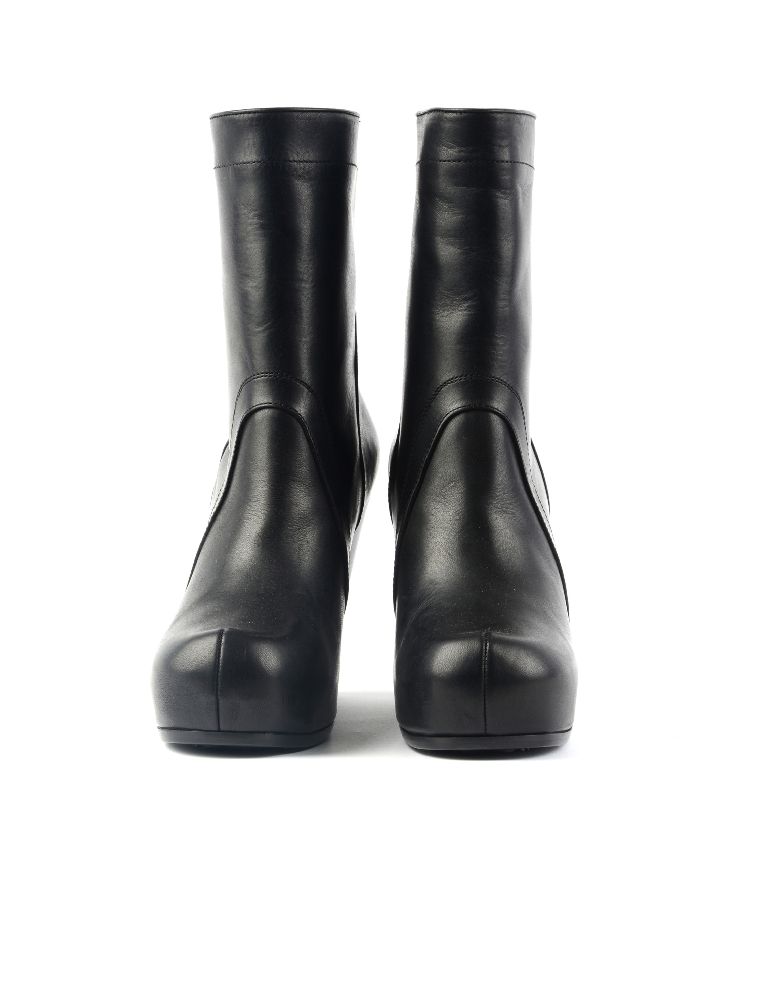 Rick Owens Leather ankle boots