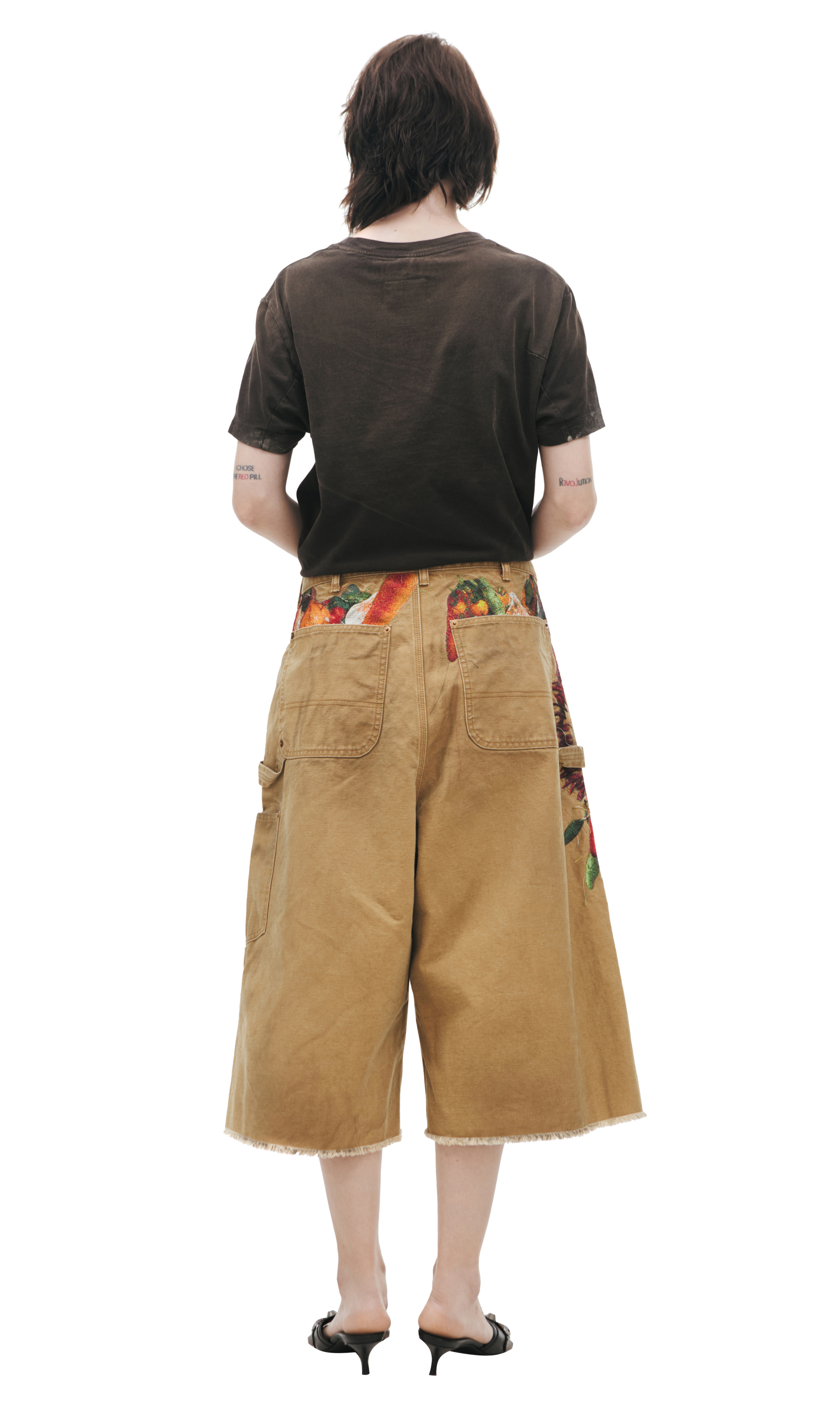 Doublet Embroidered shorts