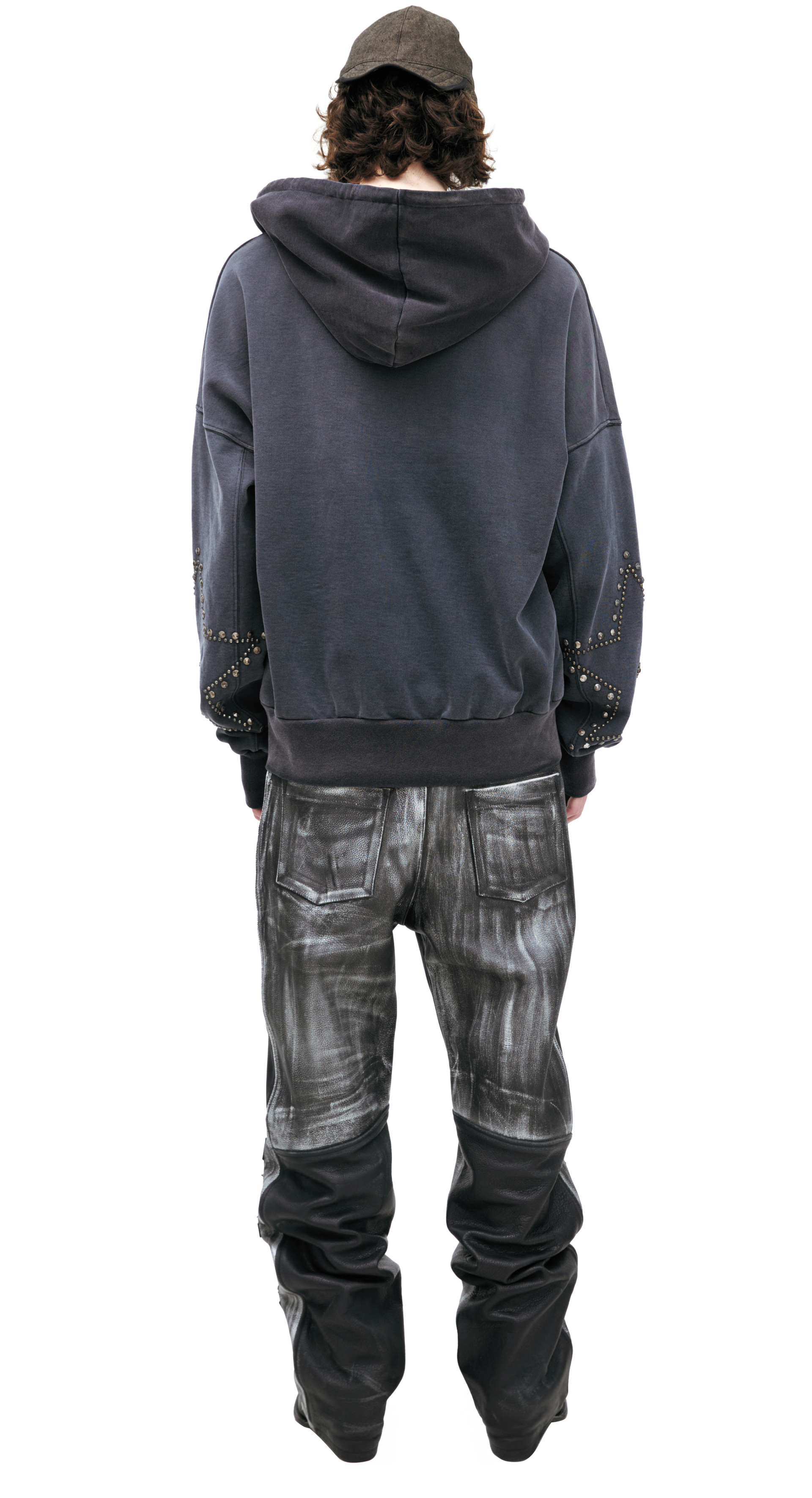 Satoshi Nakamoto Hoodie with a rhinestone logo