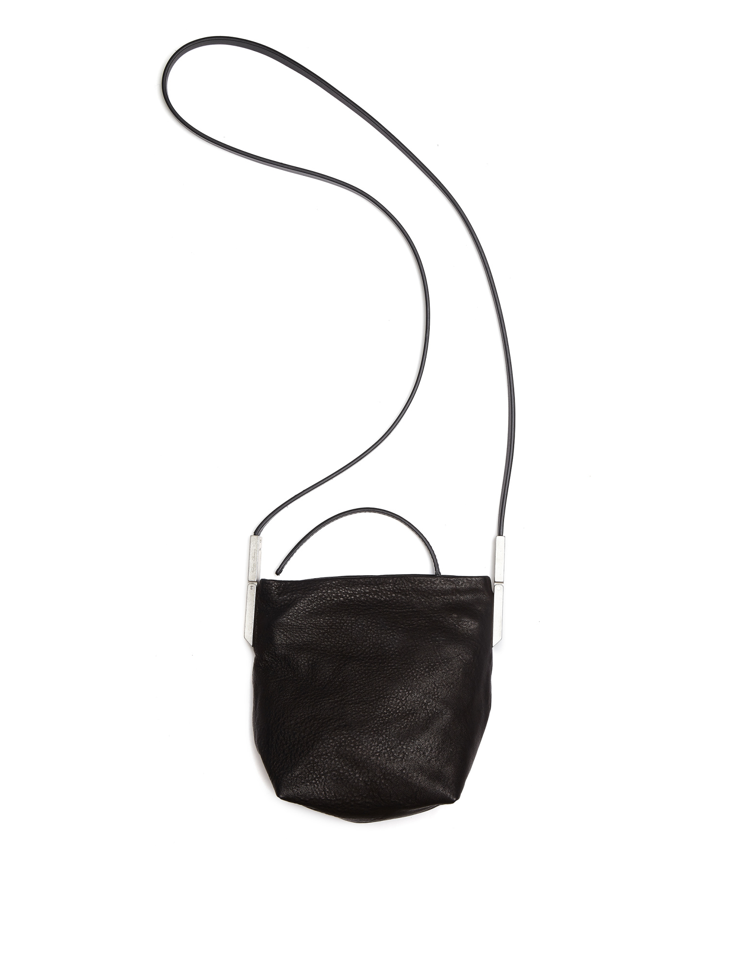 Rick Owens Leather Mini Crossbody Bag