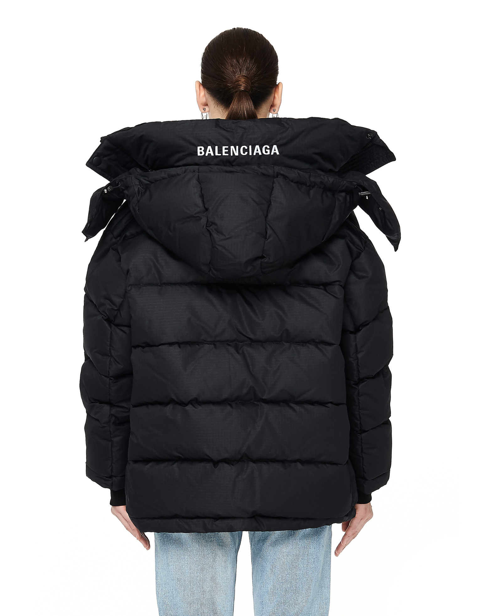 Balenciaga Swing Oversized Quilted Puffer Jacket