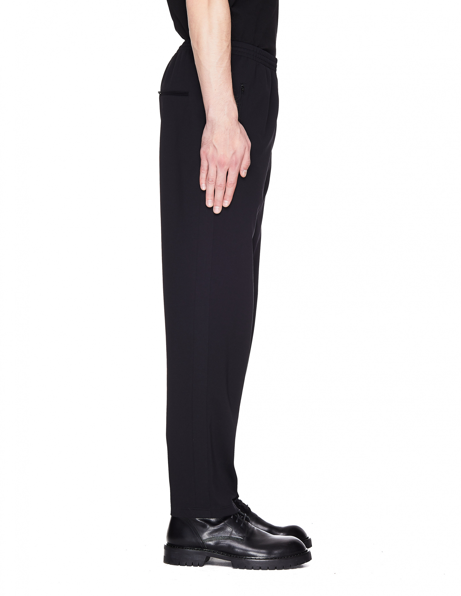 Balenciaga Black Logo Printed Sweatpants