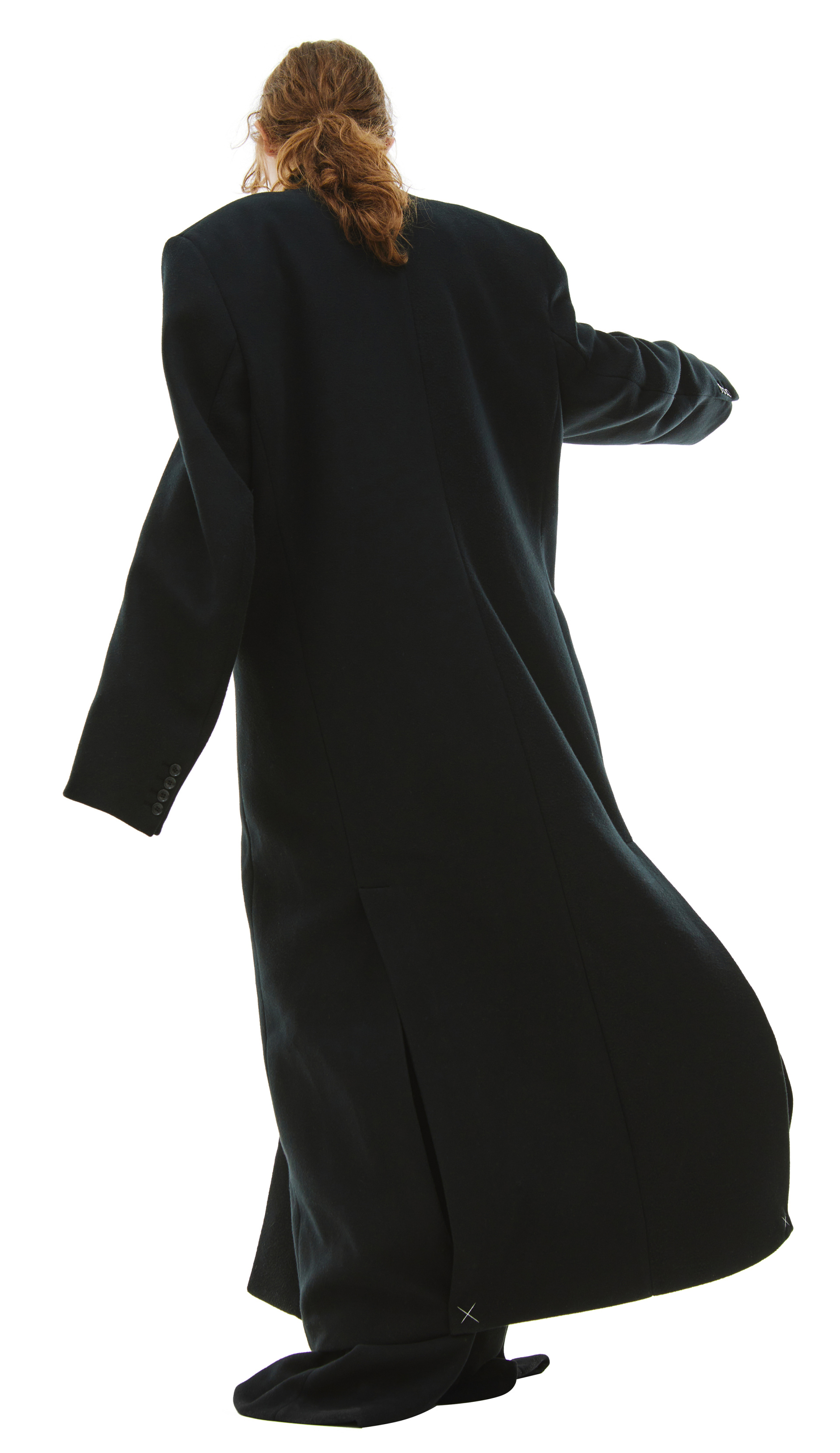 VETEMENTS Black Oversized Coat