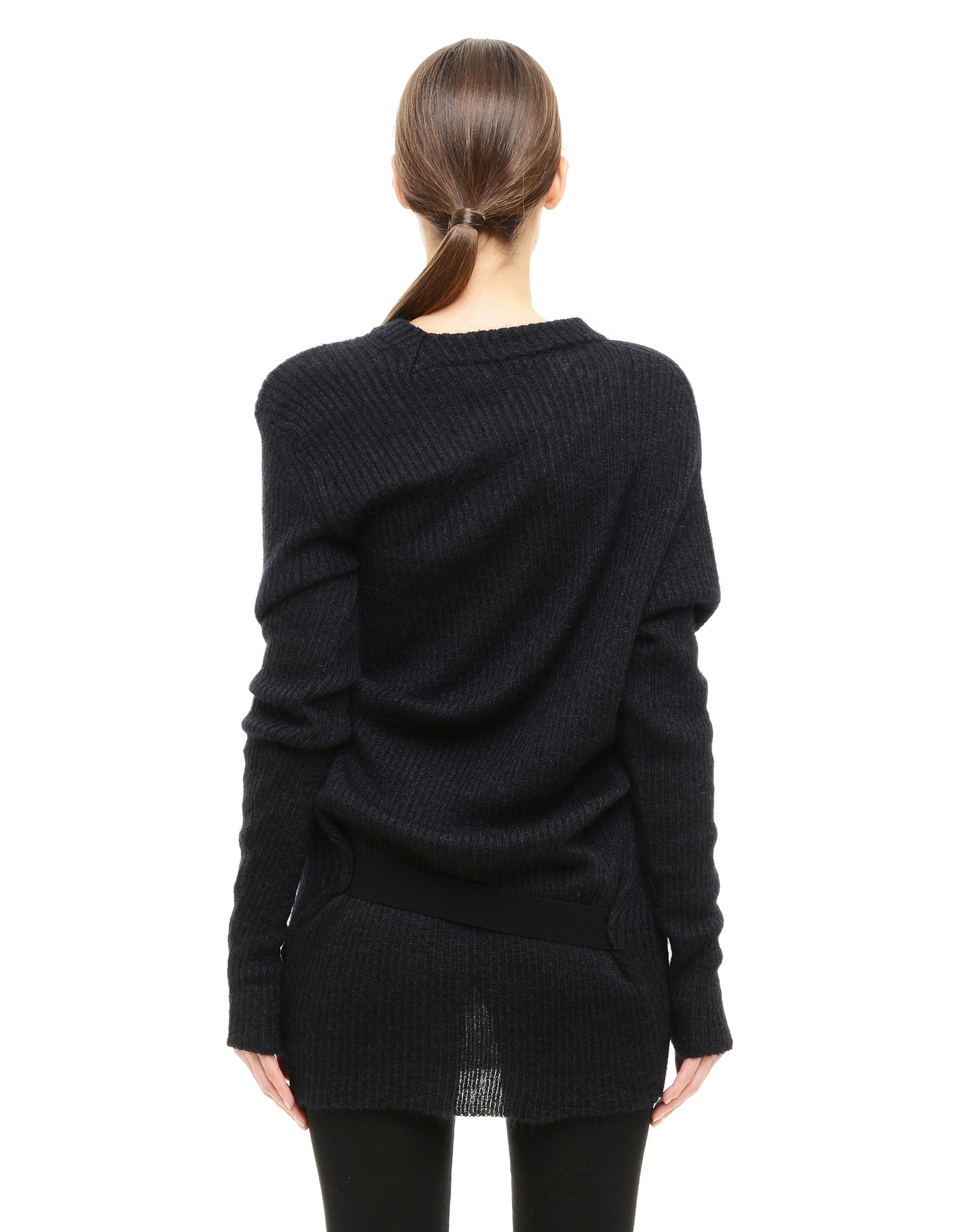 Ann Demeulemeester Джемпер из мохера и шелка