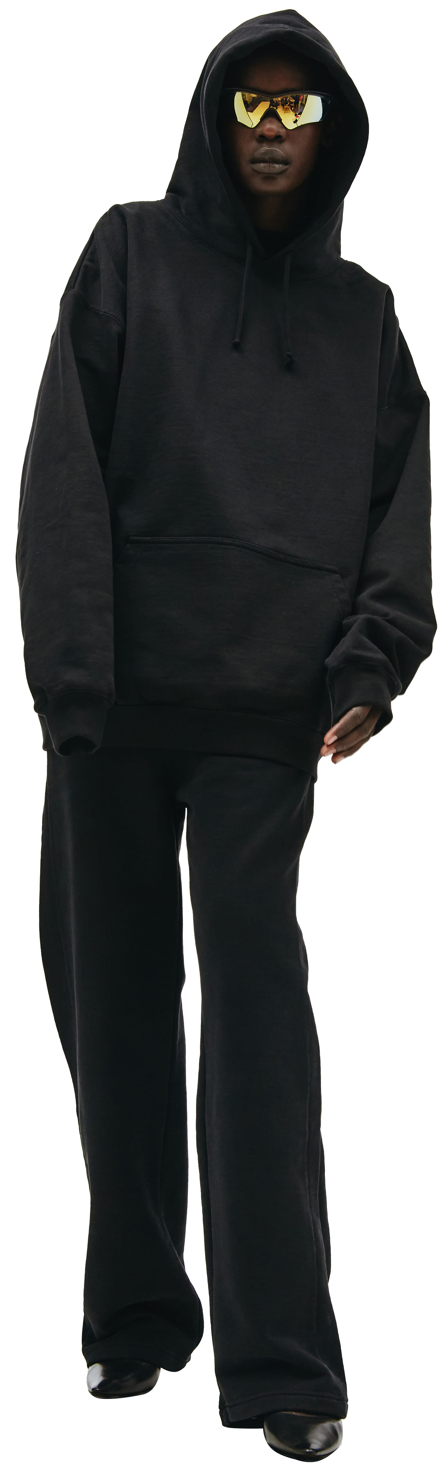 VETEMENTS Oversized Hoodie in Black