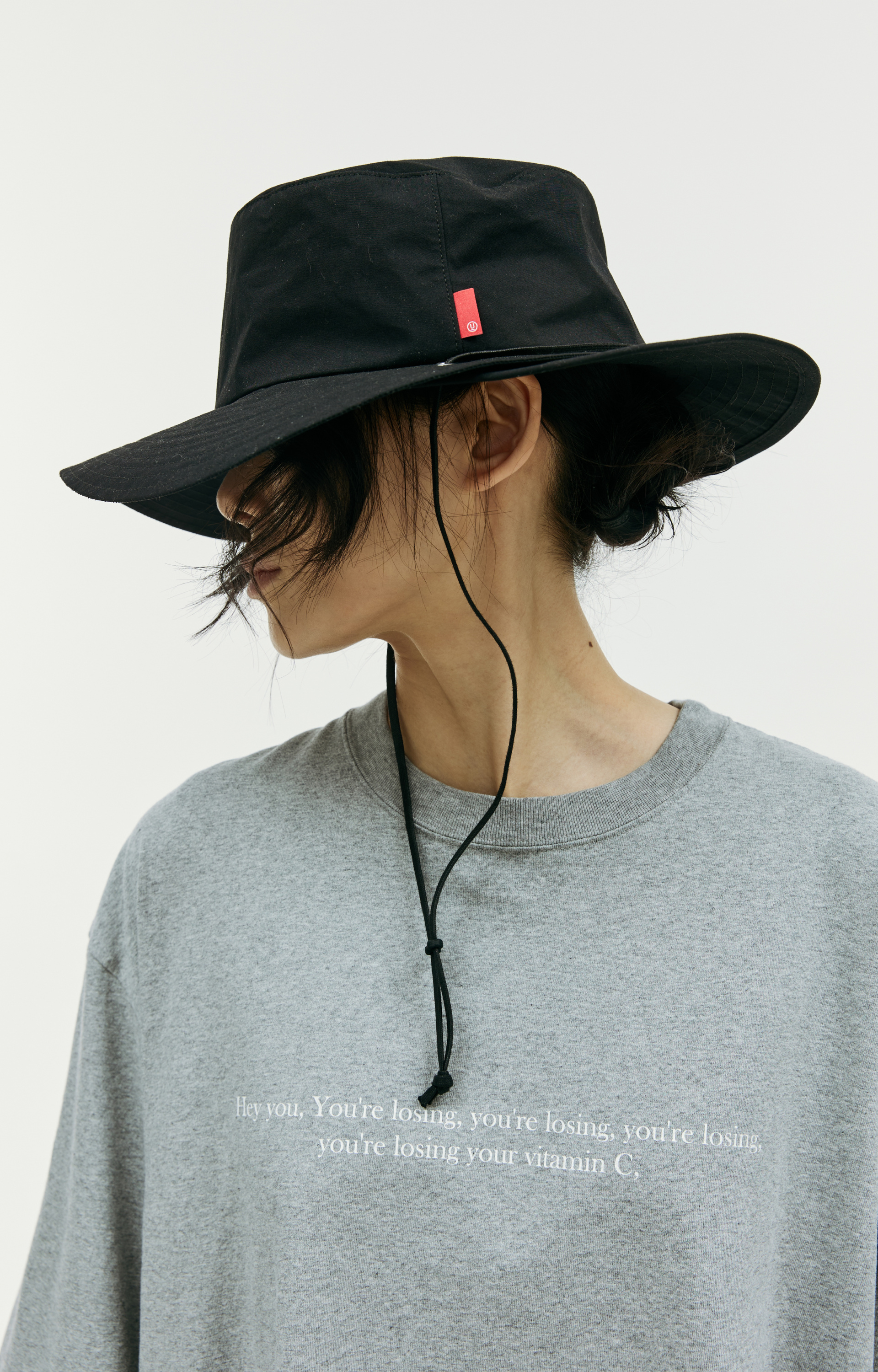 Undercover Black bucket hat