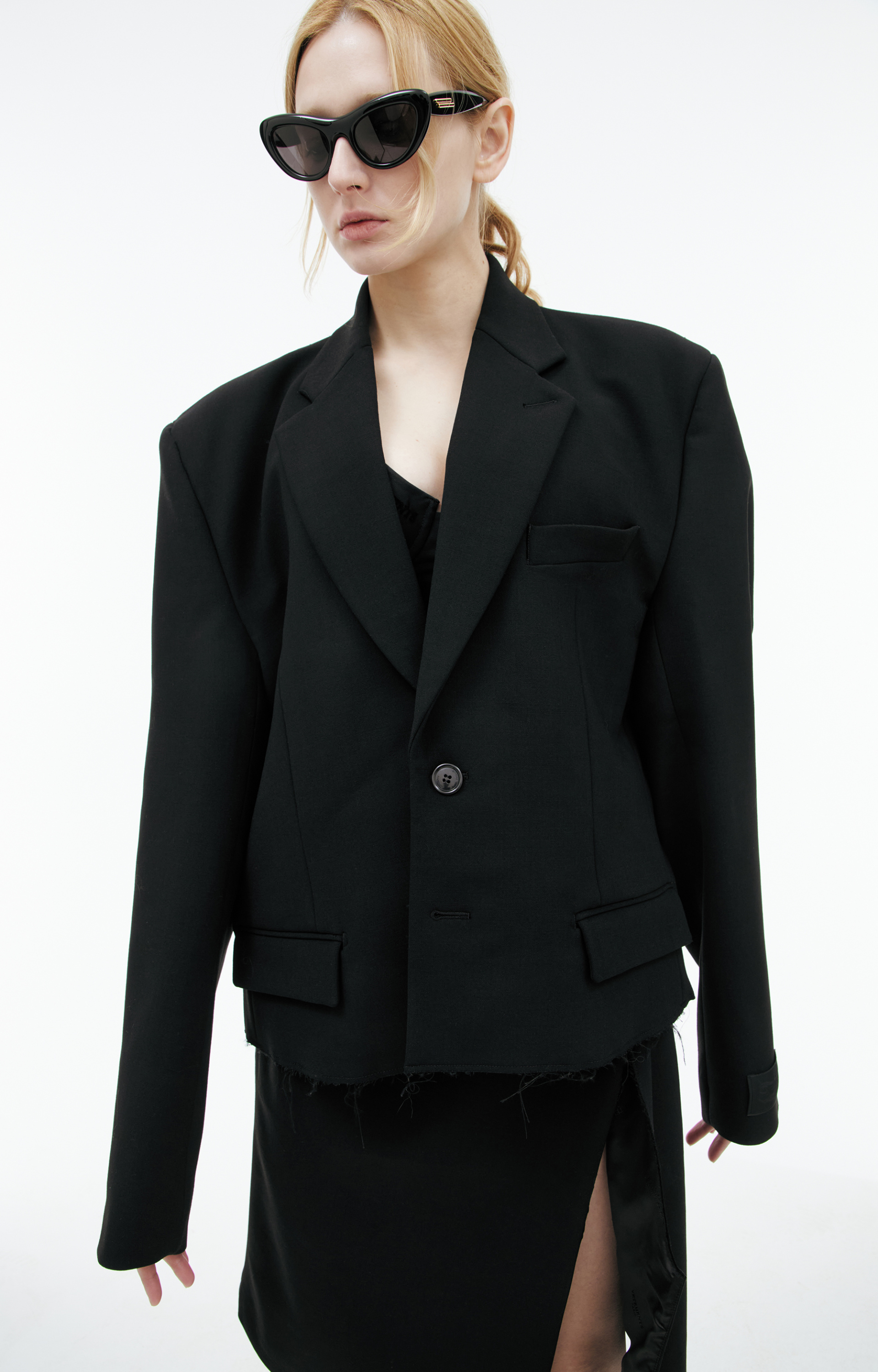 VETEMENTS Oversize button-up jacket