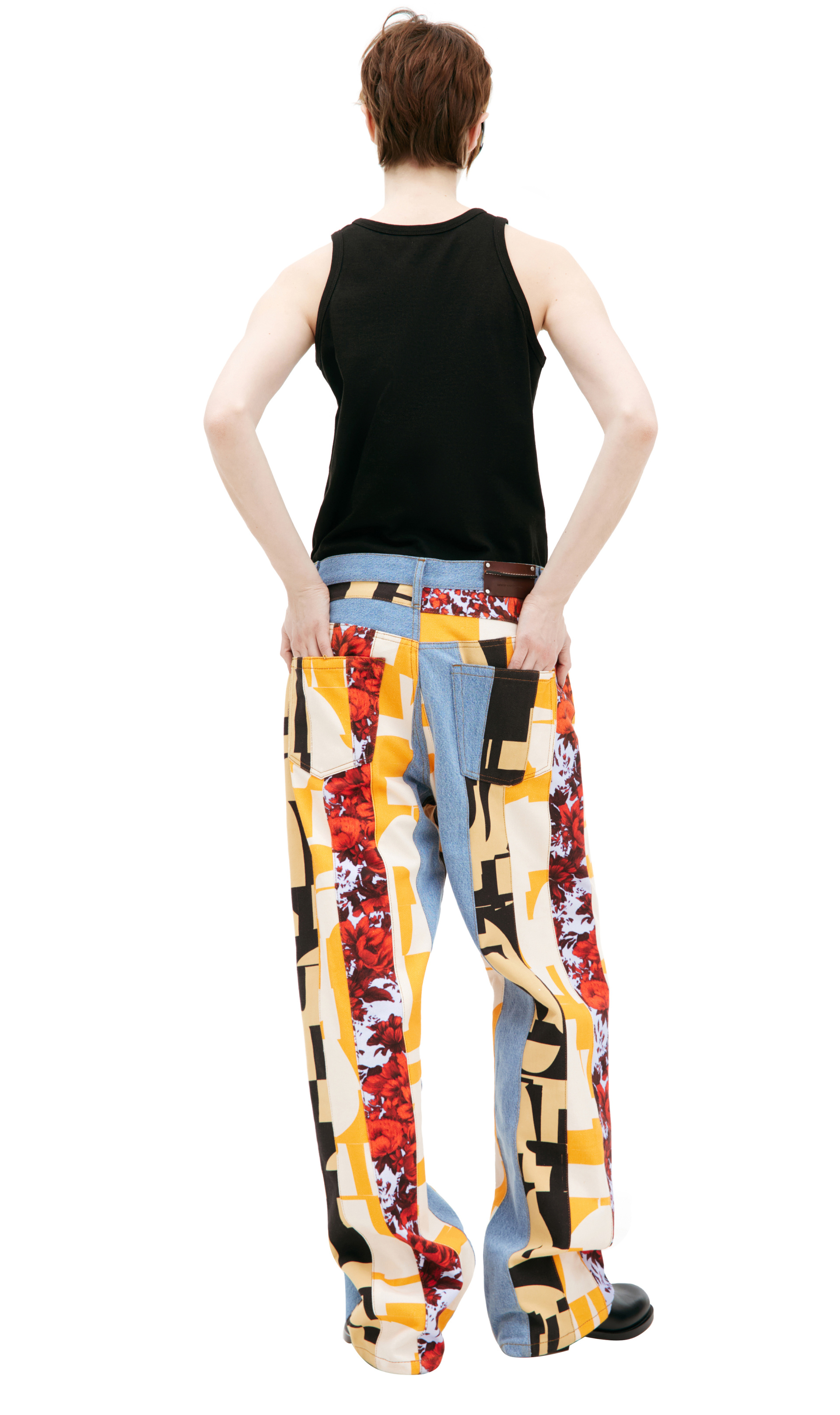 Dries Van Noten Patchwork jeans