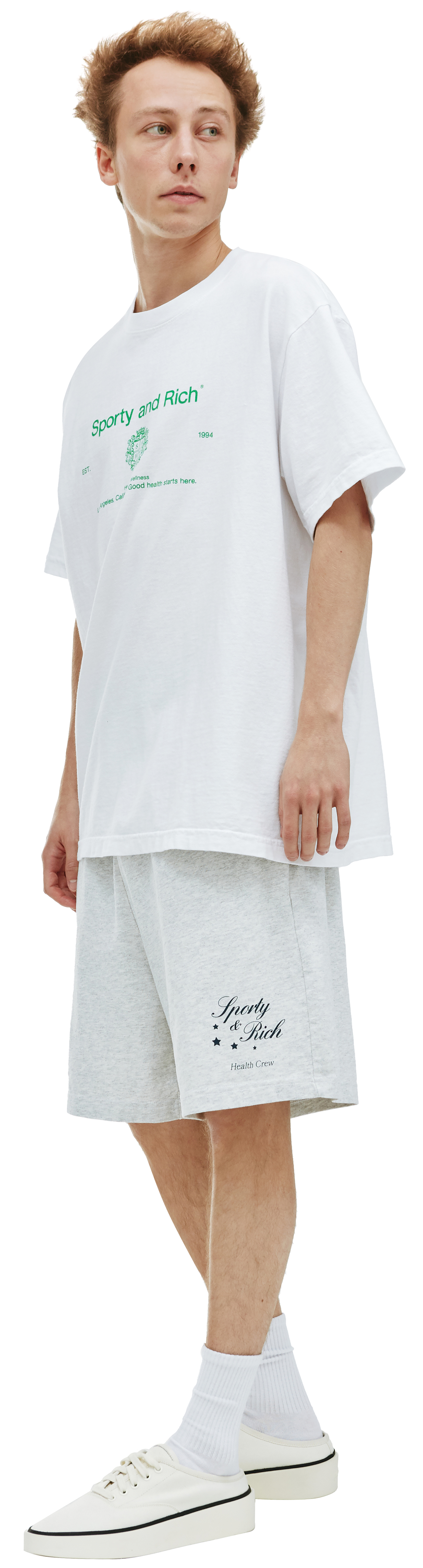 SPORTY & RICH Crest T-Shirt