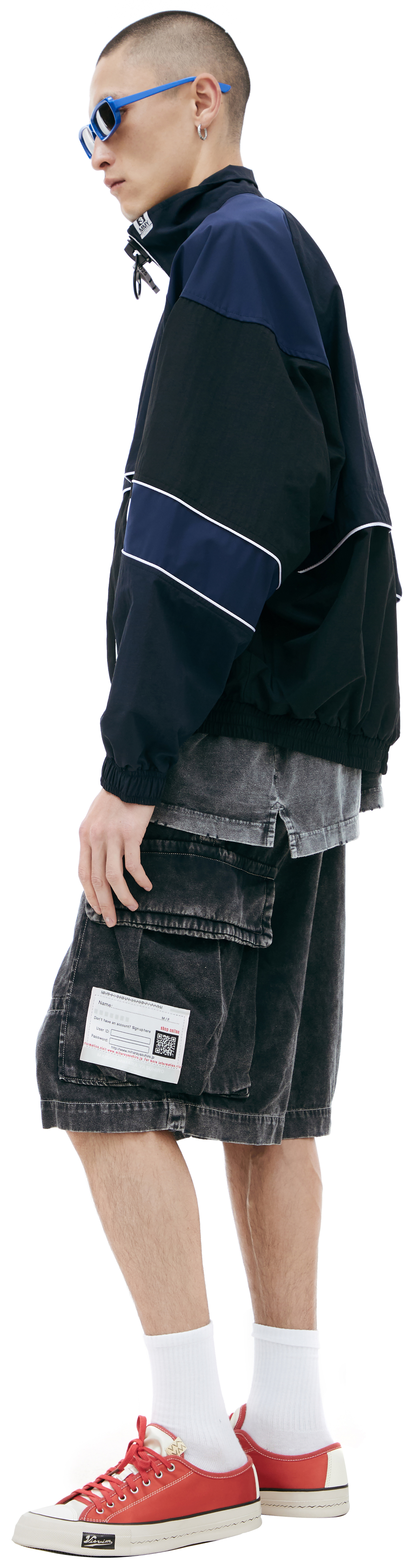 Maison Mihara Yasuhiro Jacket with contrasting seams