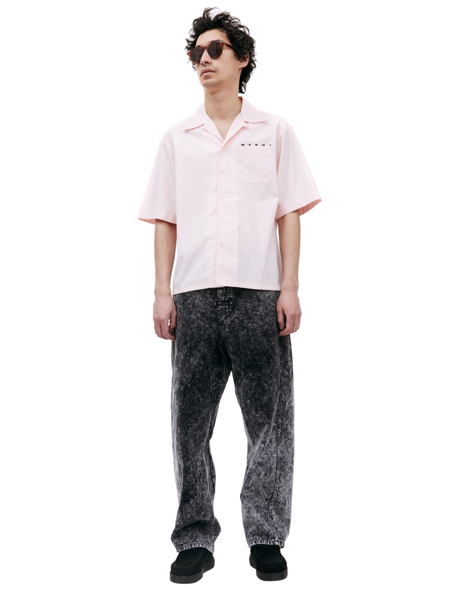 Marni Pink cotton shirt