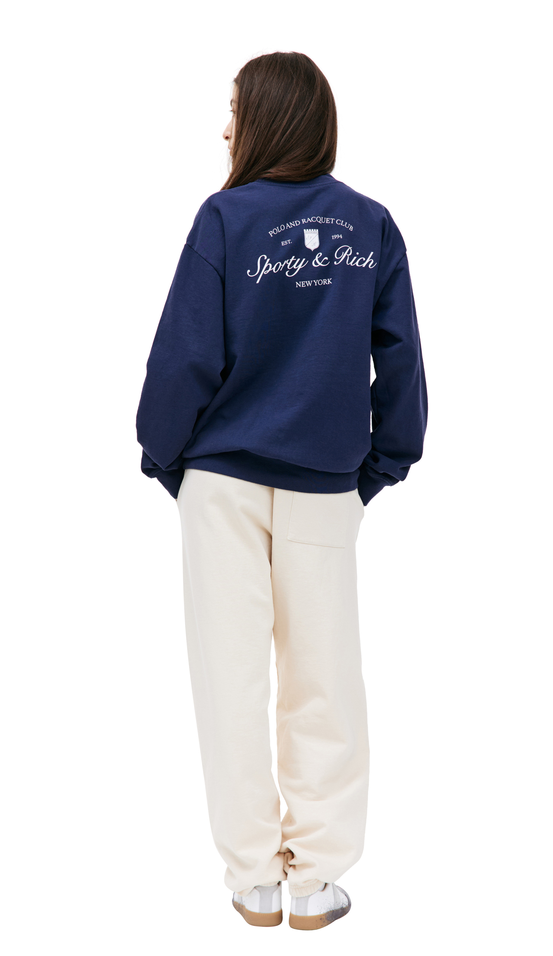 SPORTY & RICH \'Syracuse\' cotton sweatshirt