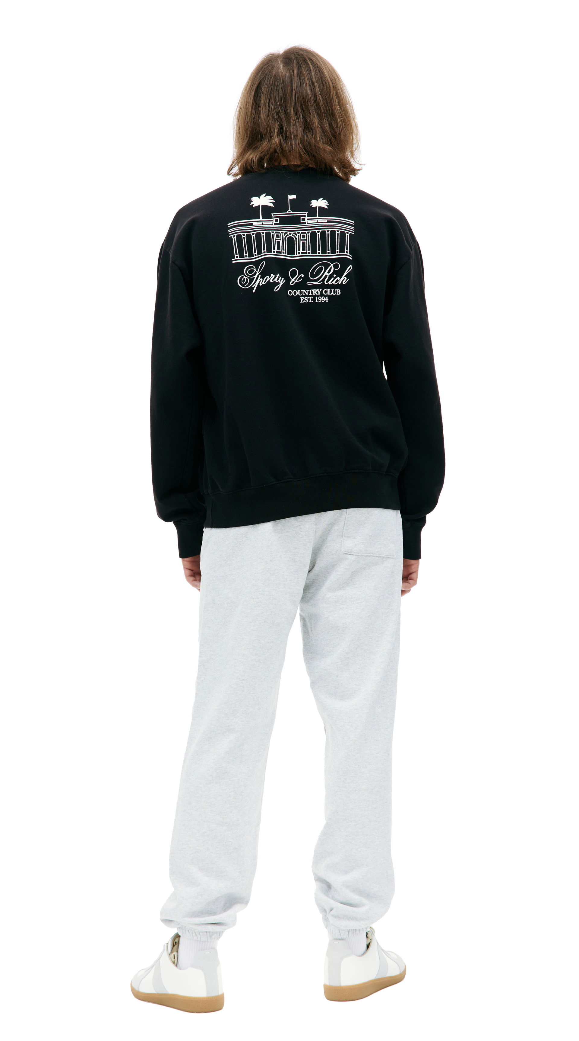 SPORTY & RICH \'Country Club\' printed sweatshirt