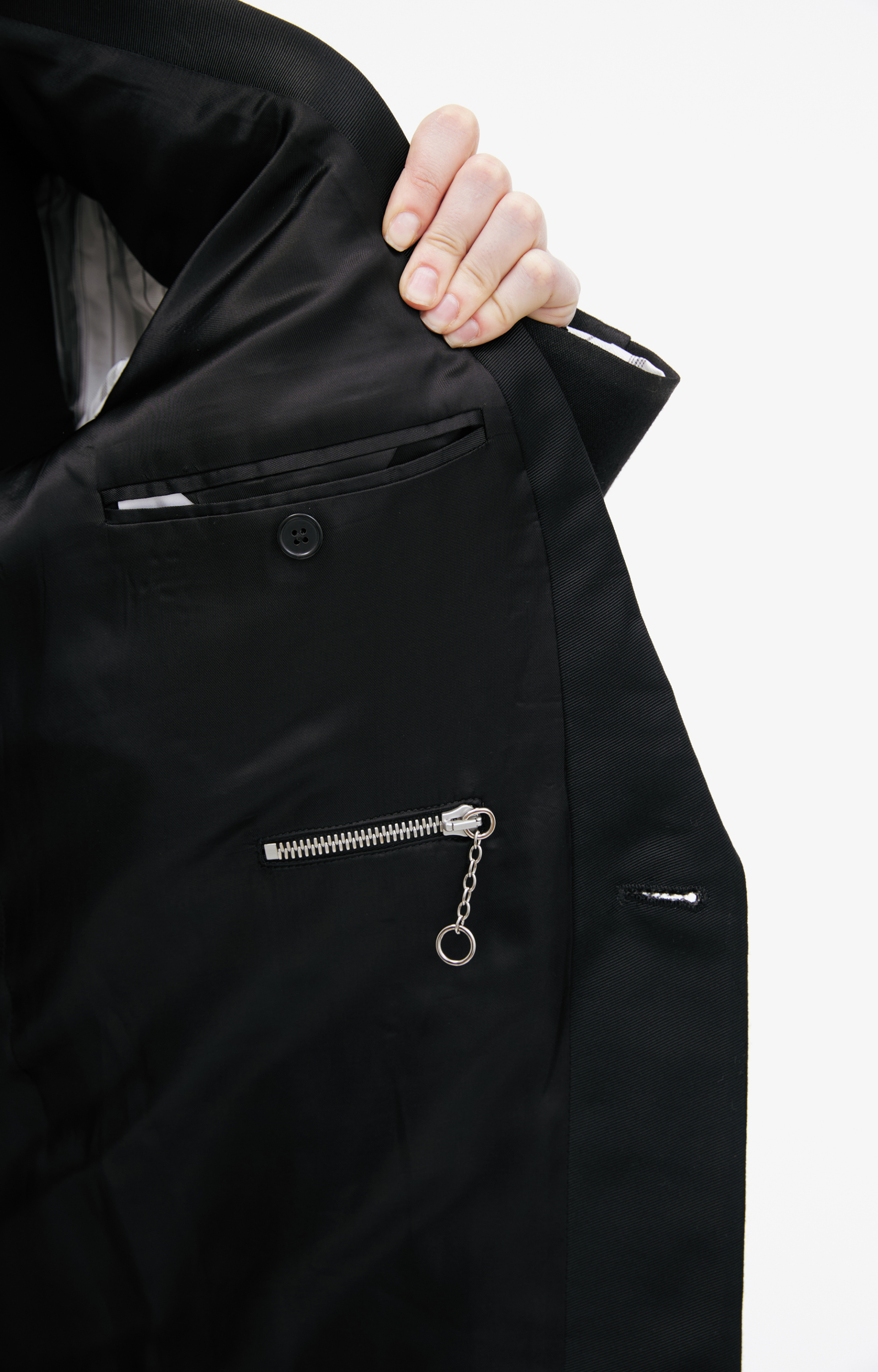 Maison Margiela Single-breasted wool jacket