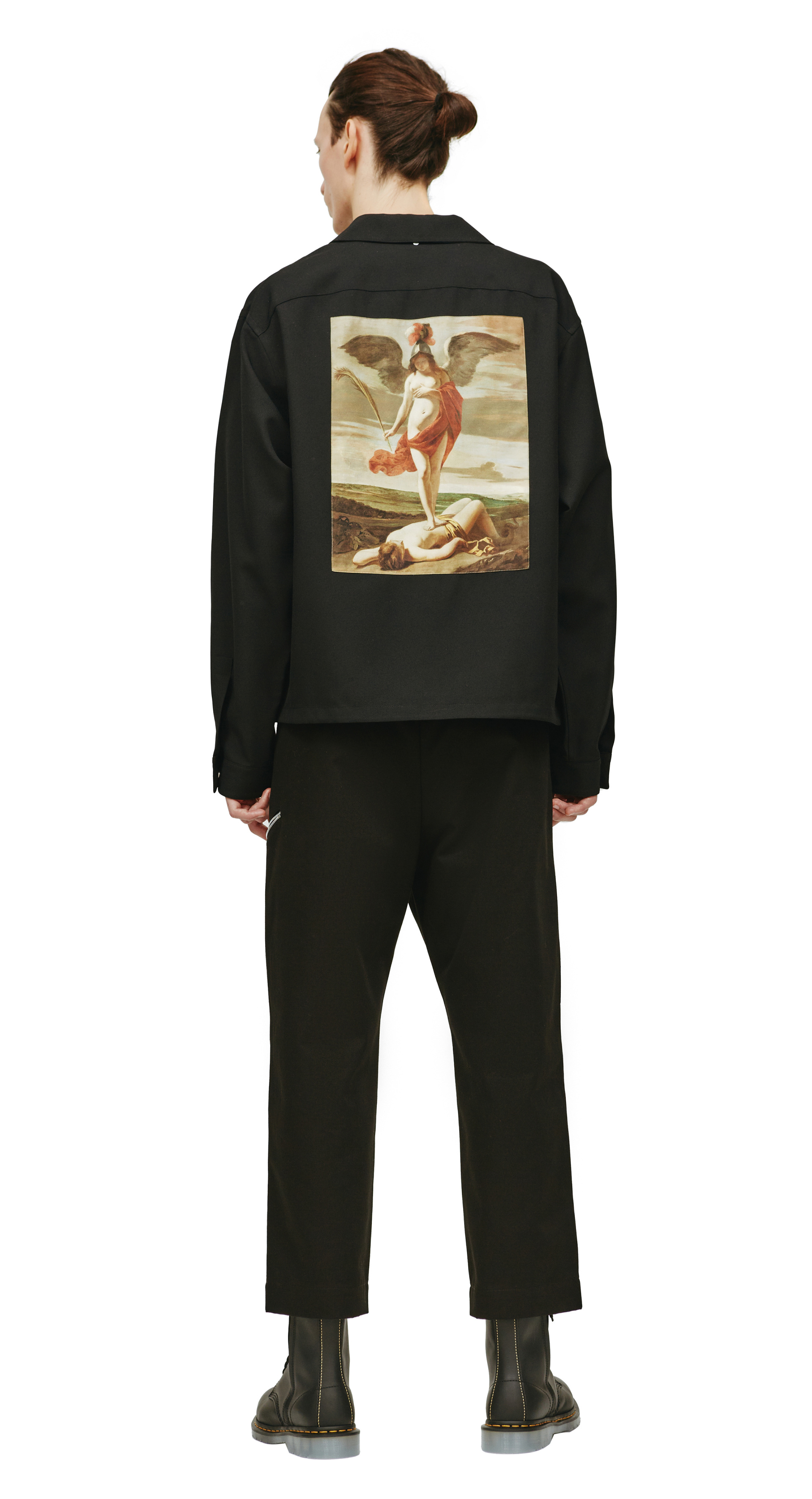 OAMC OAMC x Louvre patch shirt