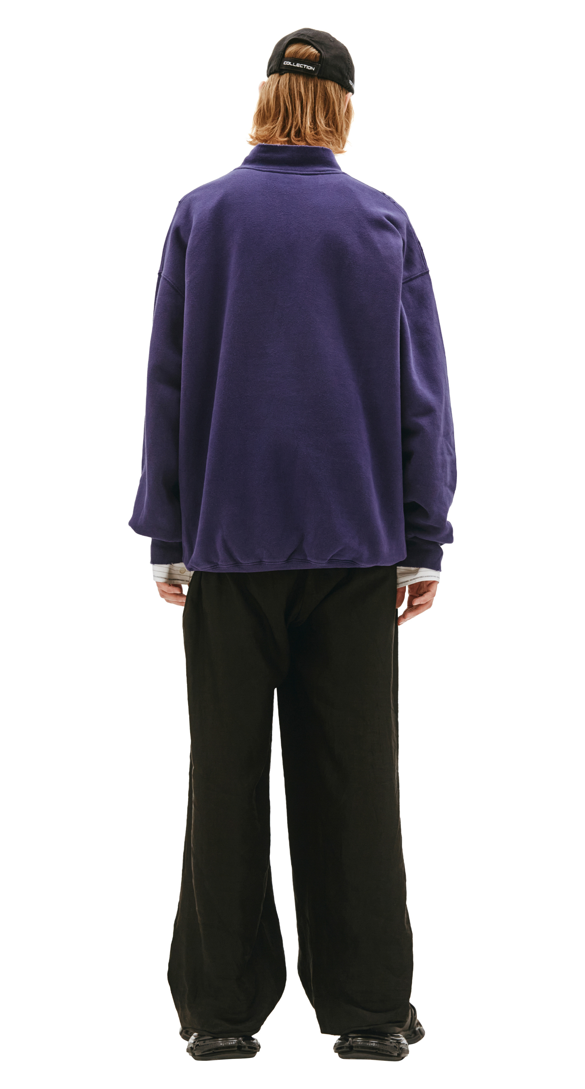 Balenciaga Printed Oversized Sweatshirt