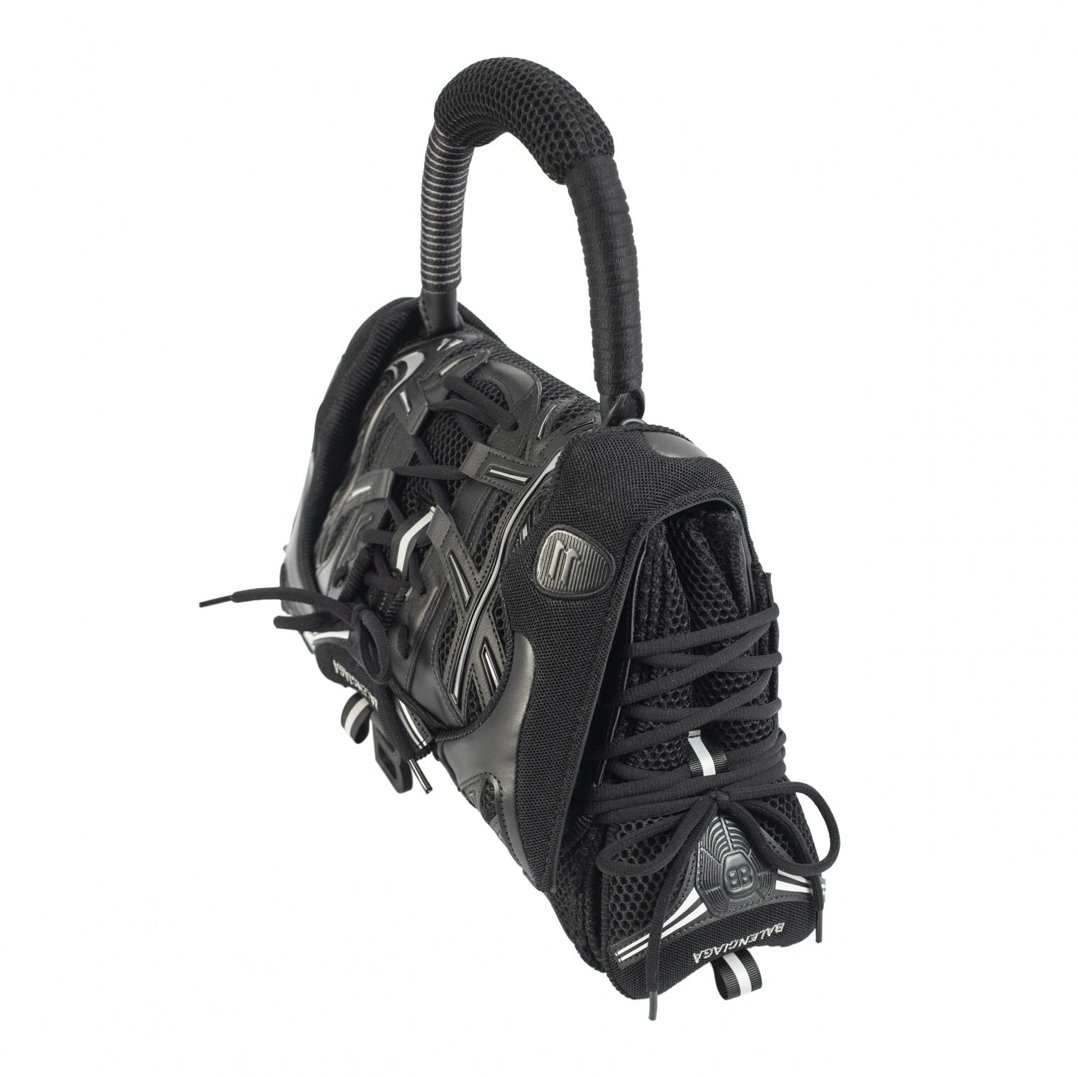 Balenciaga Sneakerhead Top Handle Bag in black