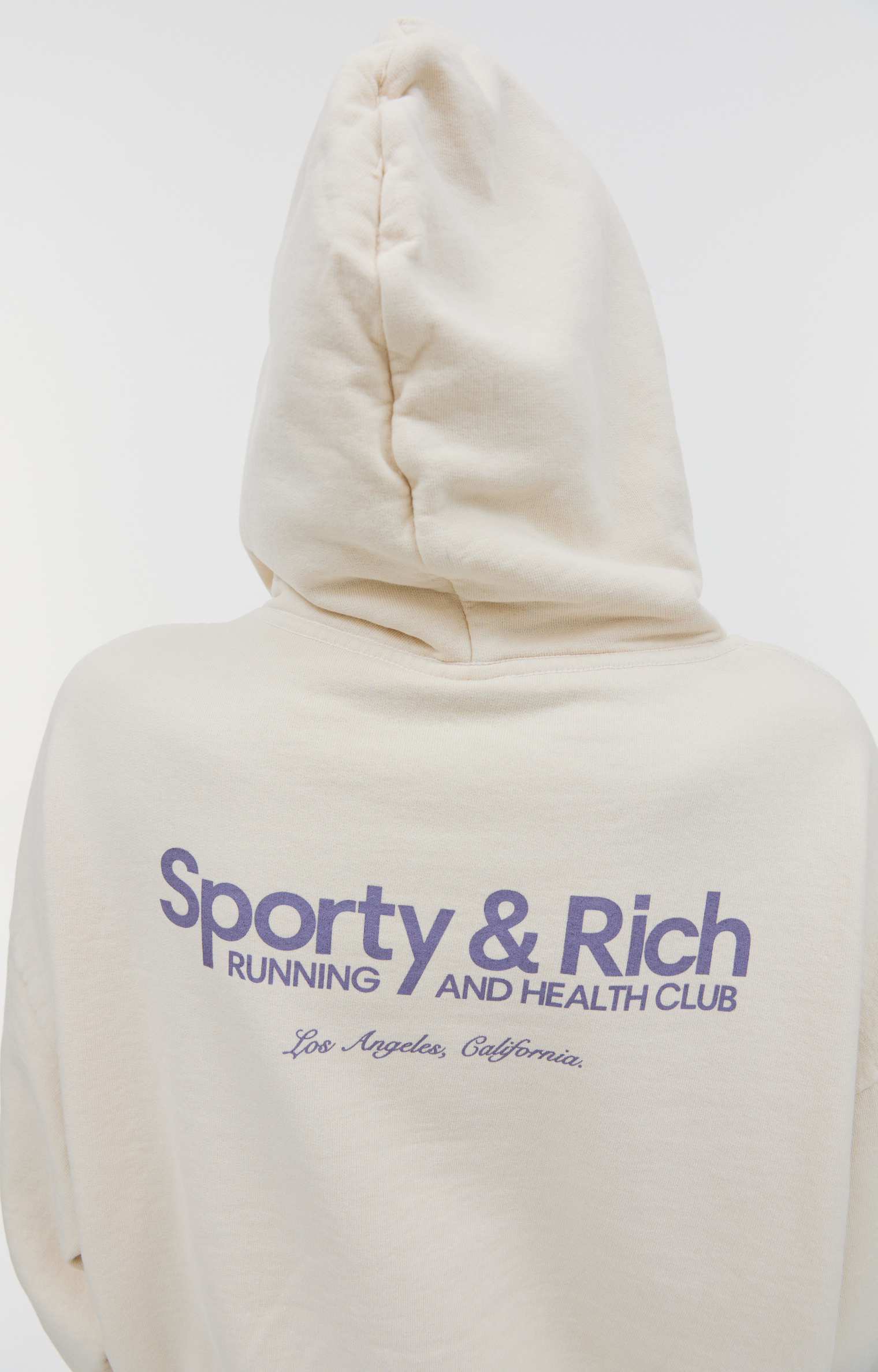 SPORTY & RICH Укороченное худи \'Running Club\'