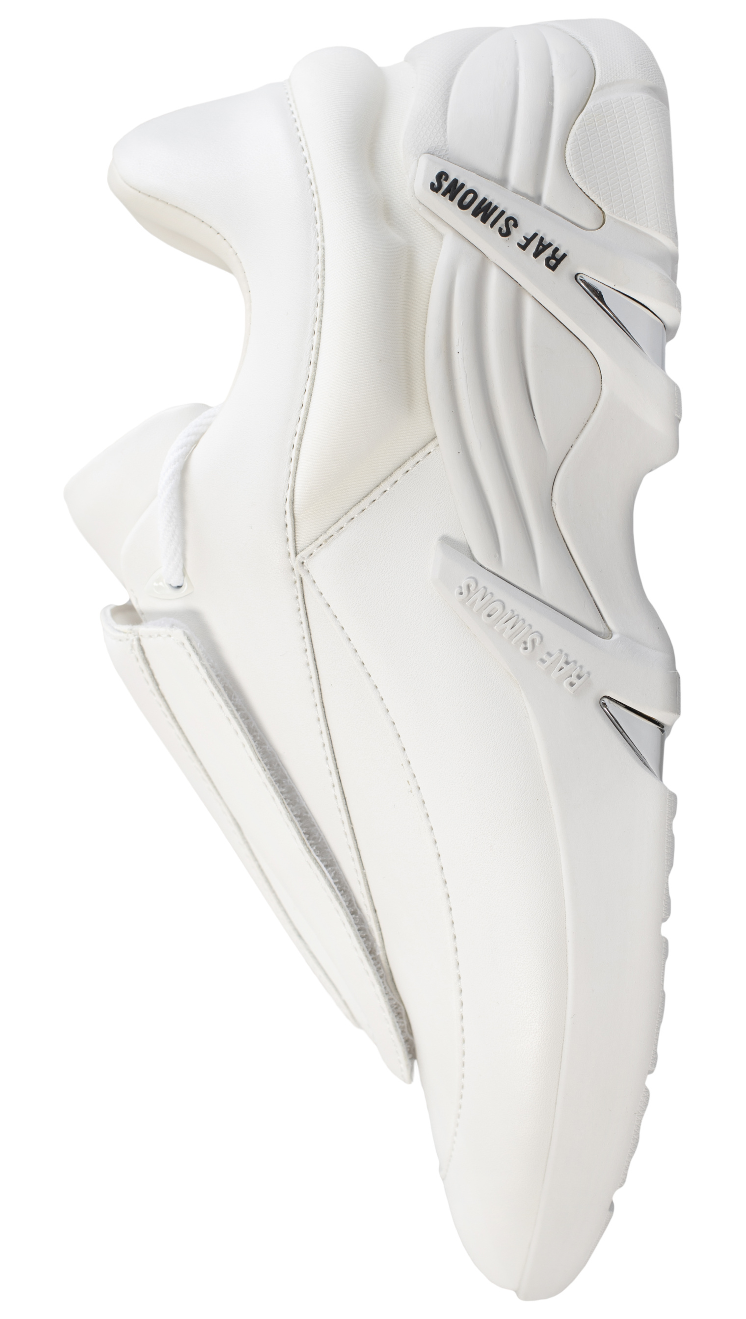 Raf Simons Leather Antei Sneakers in white