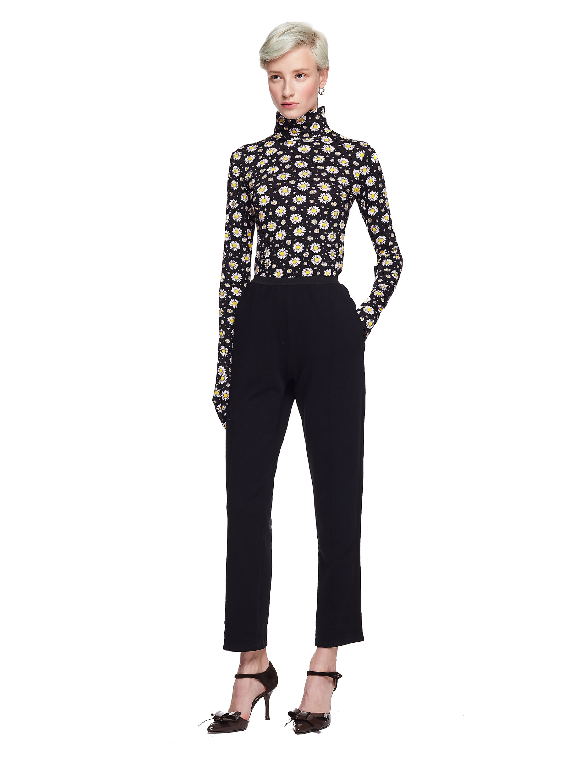 Haider Ackermann Black Cotton Trackpants