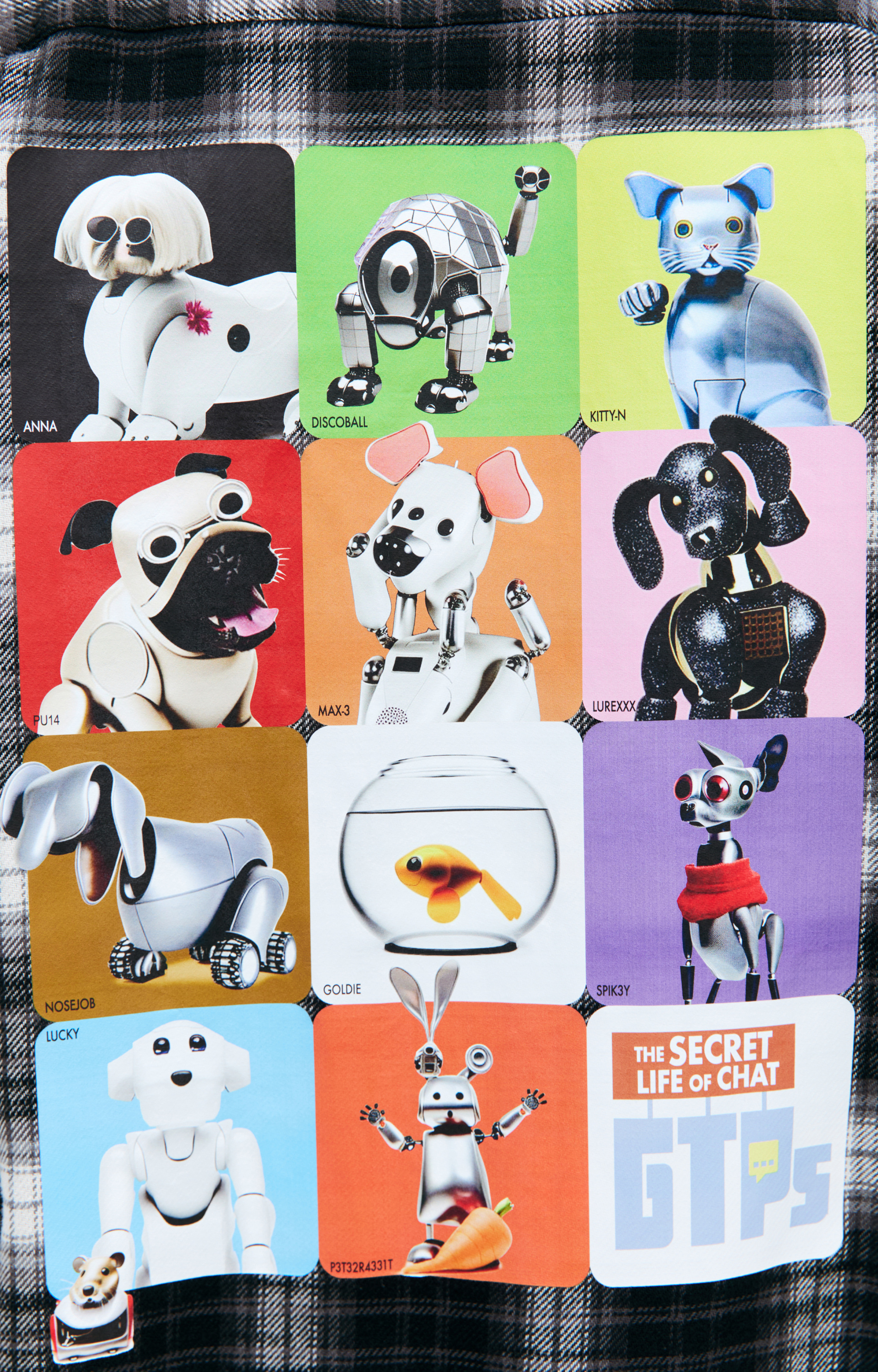 Doublet Doublet x PZ Today \'Pet Robot\' shirt