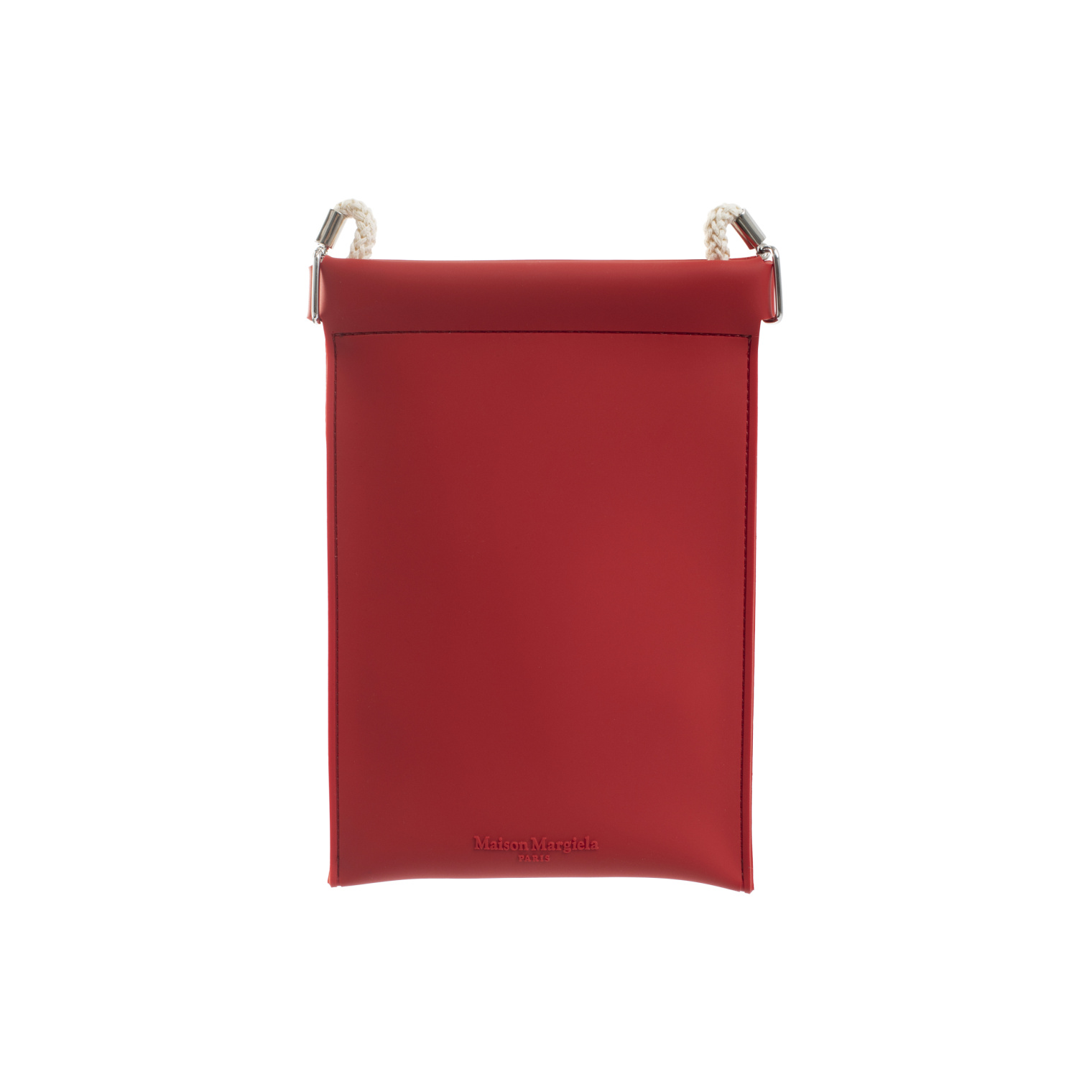 Maison Margiela Red phone holder bag