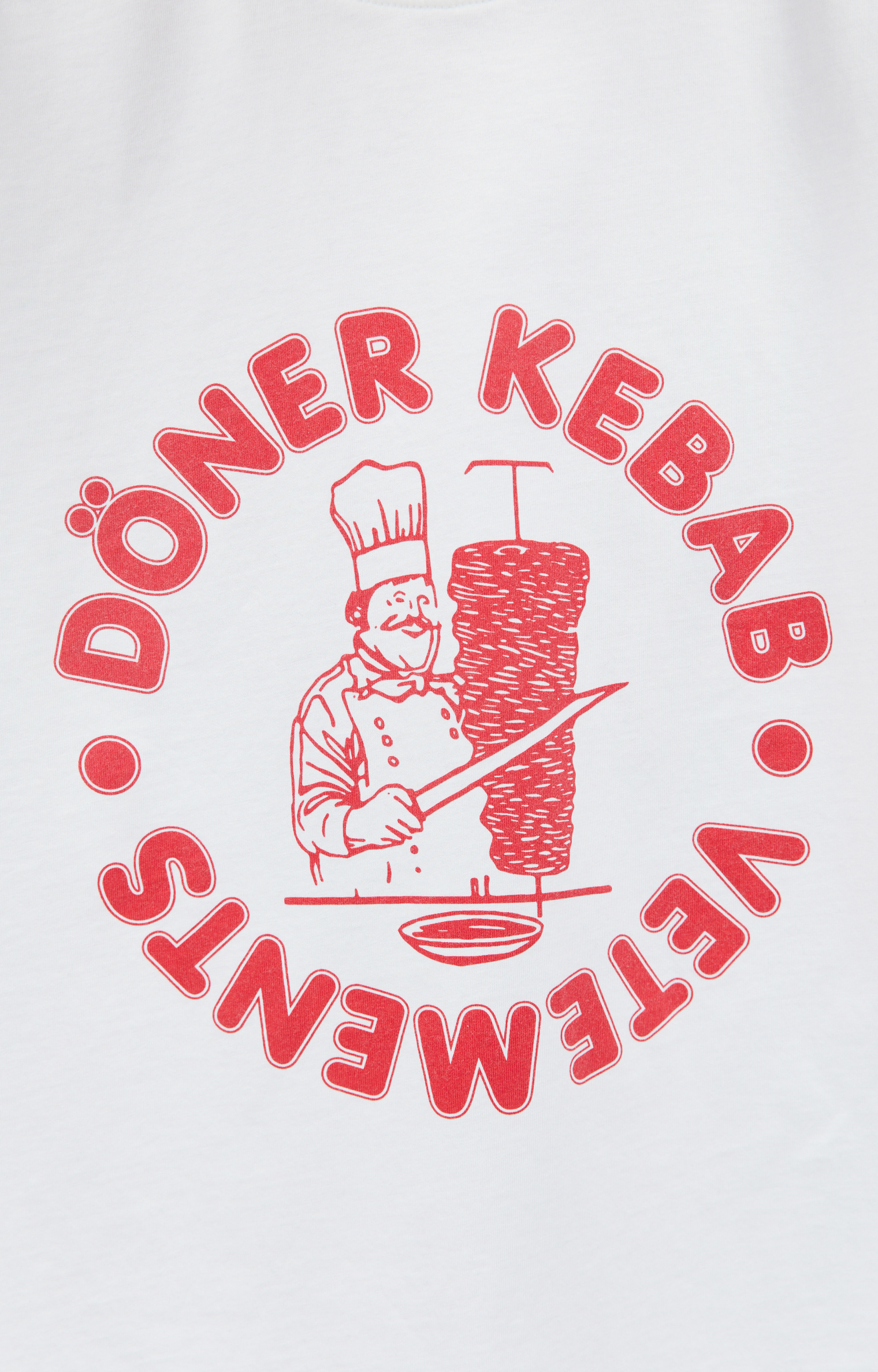 VETEMENTS Doner Kebab printed t-shirt