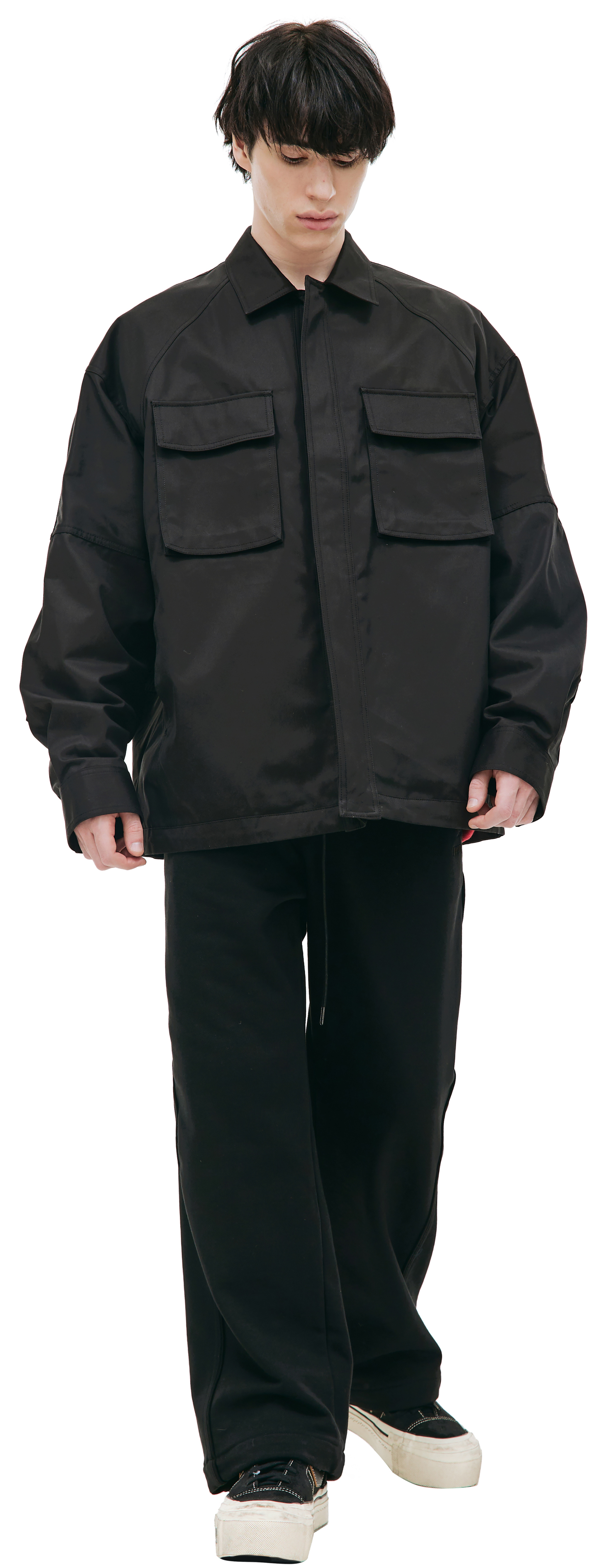 Juun.J Сoncealed-fastening jacket