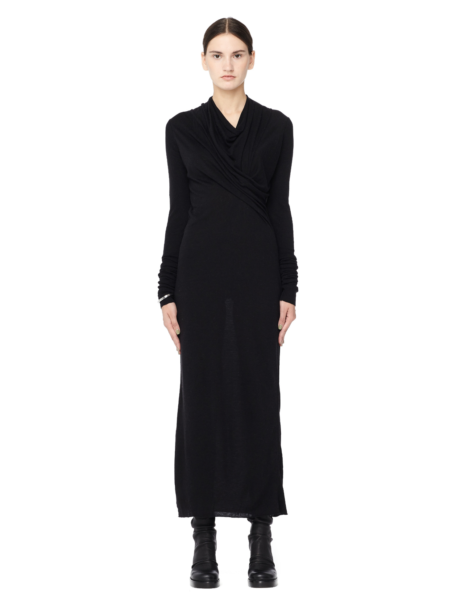 Rick Owens Lilies Платье-макси из шерсти