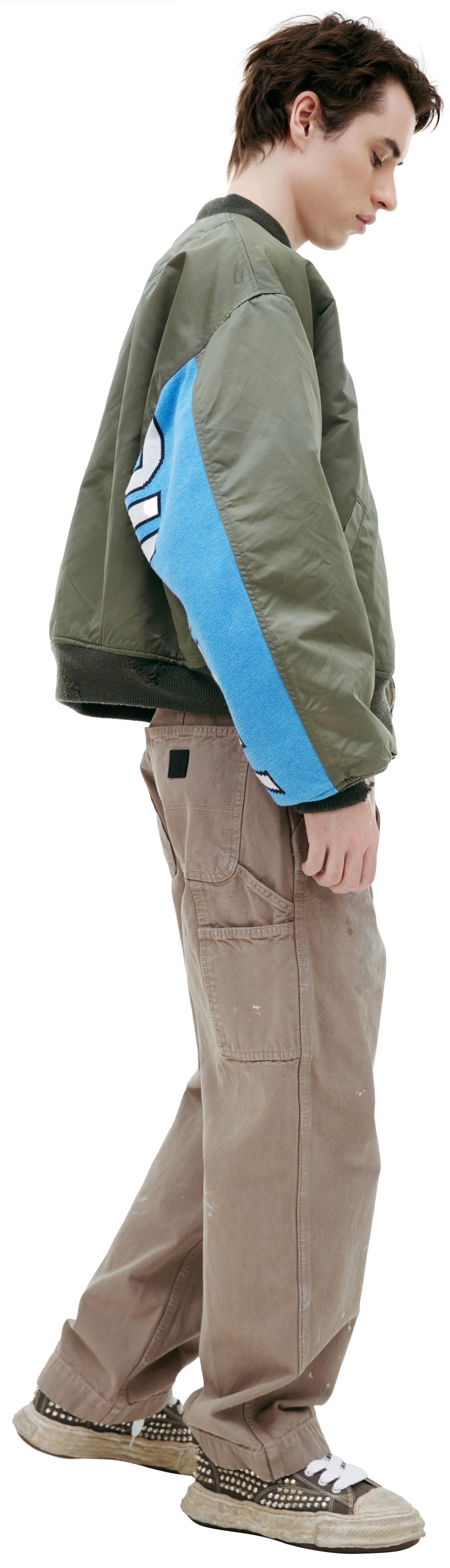 Saint Mxxxxxx Jacket with sleeve inserts